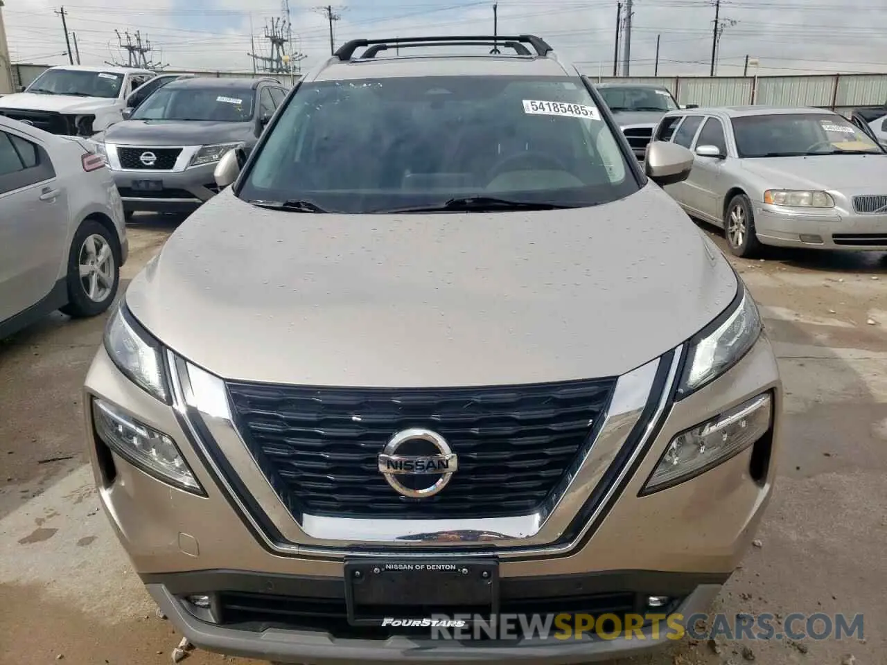 5 Photograph of a damaged car JN8AT3CB2MW236652 NISSAN ROGUE 2021