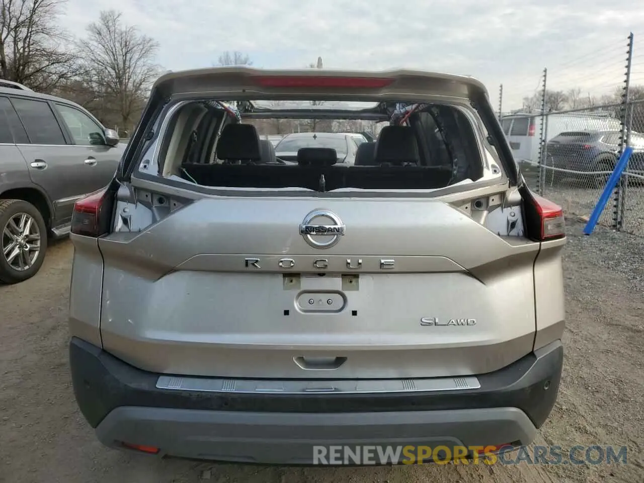 6 Фотография поврежденного автомобиля JN8AT3CB4MW232733 NISSAN ROGUE 2021