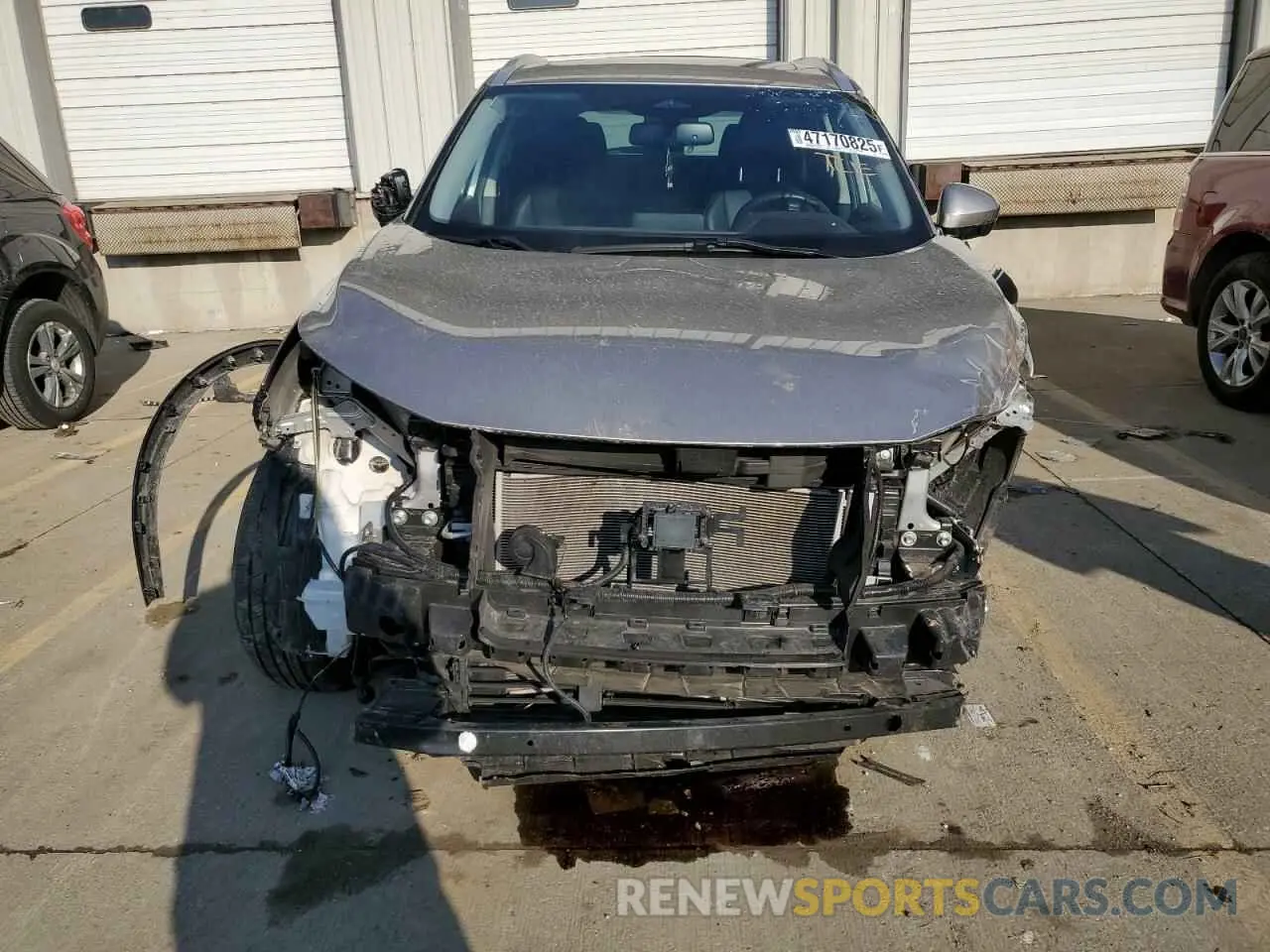5 Photograph of a damaged car JN8AT3CB5MW232482 NISSAN ROGUE 2021