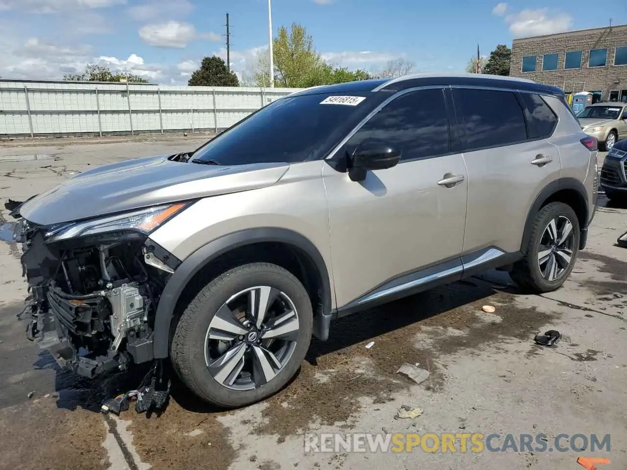 1 Фотография поврежденного автомобиля JN8AT3CB6MW211429 NISSAN ROGUE 2021