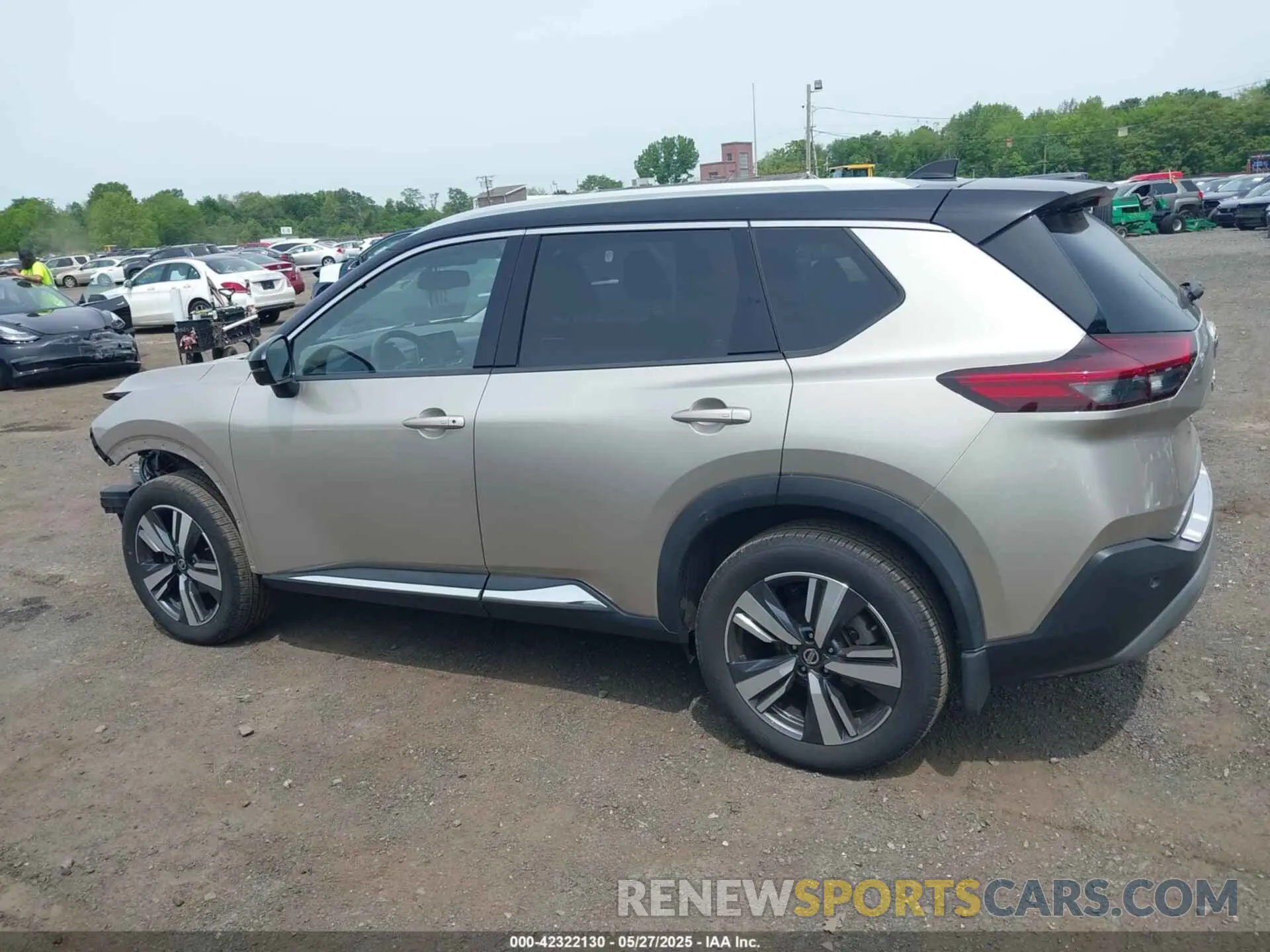 14 Photograph of a damaged car JN8AT3CB6MW222320 NISSAN ROGUE 2021
