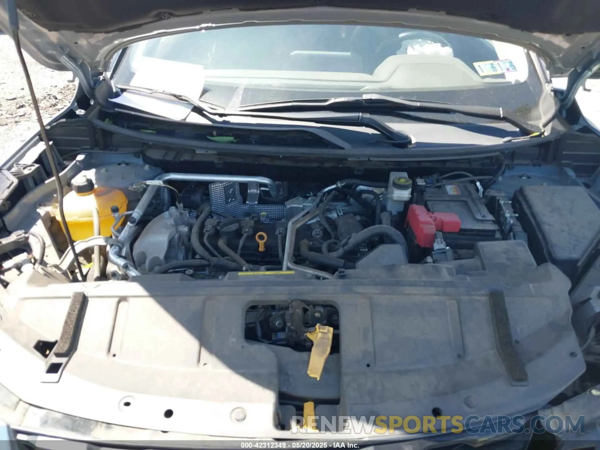 10 Photograph of a damaged car JN8AT3CB6MW239022 NISSAN ROGUE 2021
