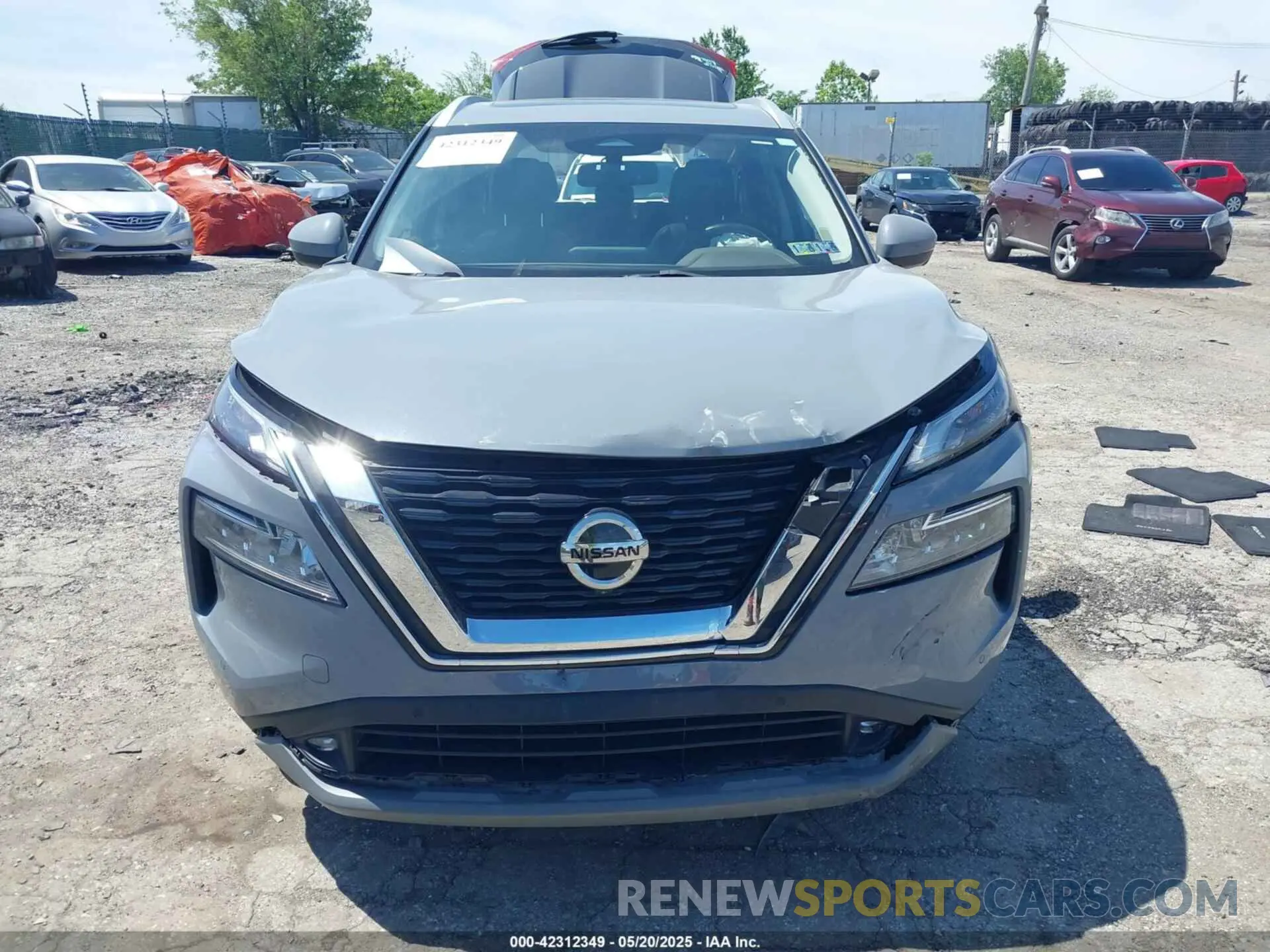 12 Photograph of a damaged car JN8AT3CB6MW239022 NISSAN ROGUE 2021