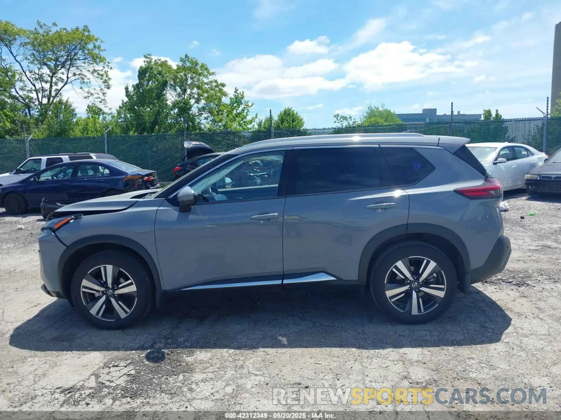 14 Photograph of a damaged car JN8AT3CB6MW239022 NISSAN ROGUE 2021