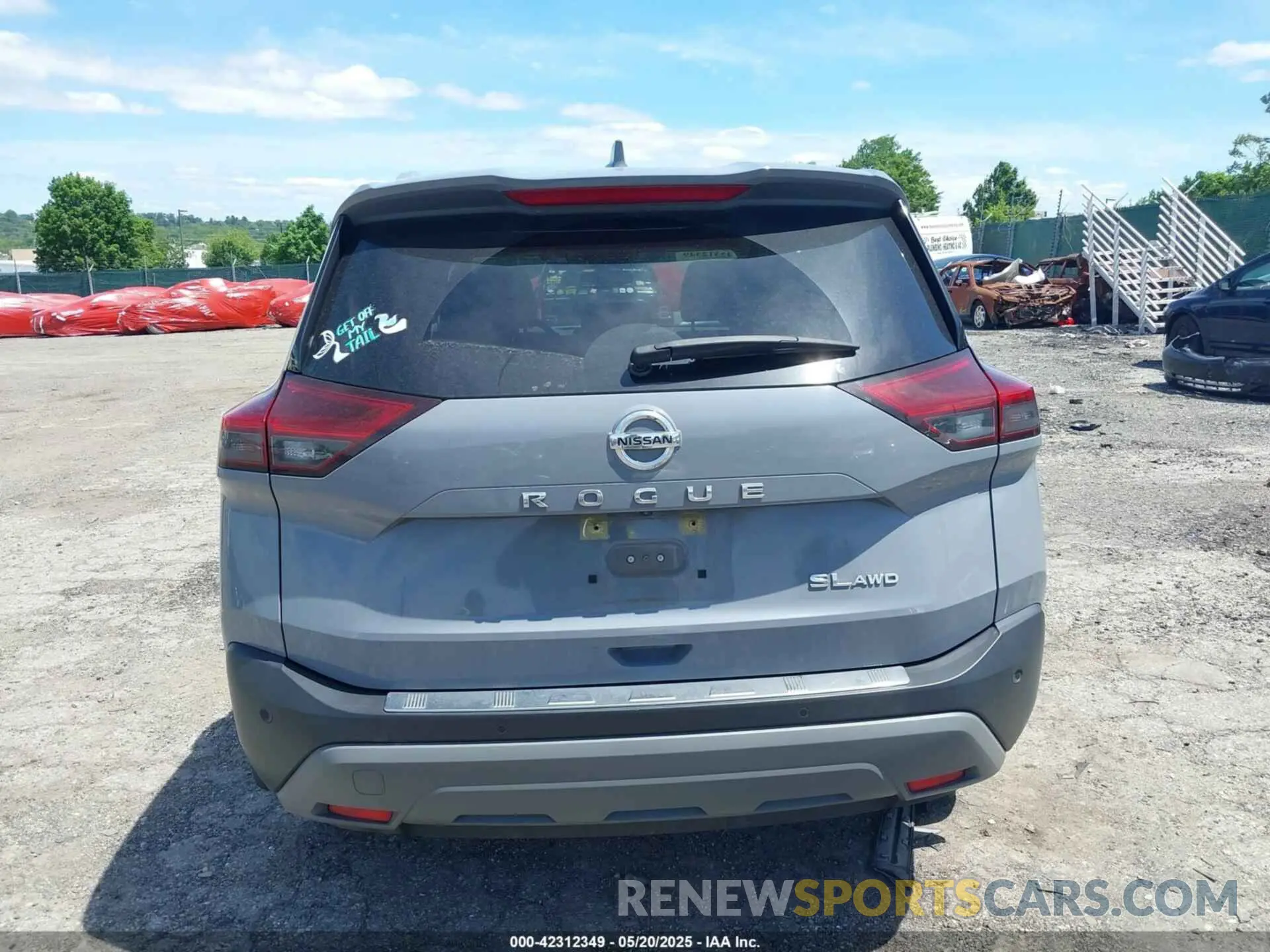 16 Photograph of a damaged car JN8AT3CB6MW239022 NISSAN ROGUE 2021