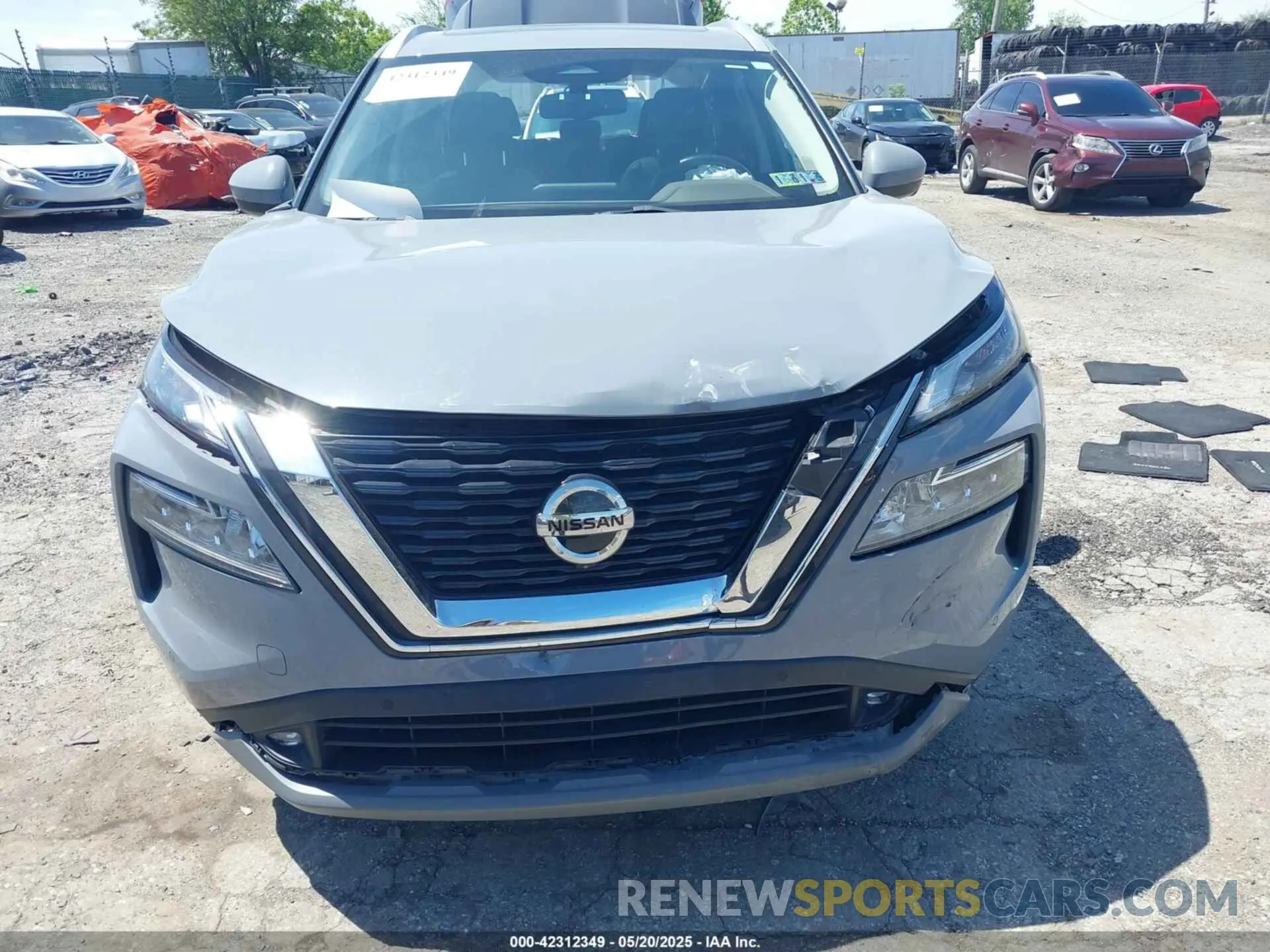 6 Photograph of a damaged car JN8AT3CB6MW239022 NISSAN ROGUE 2021