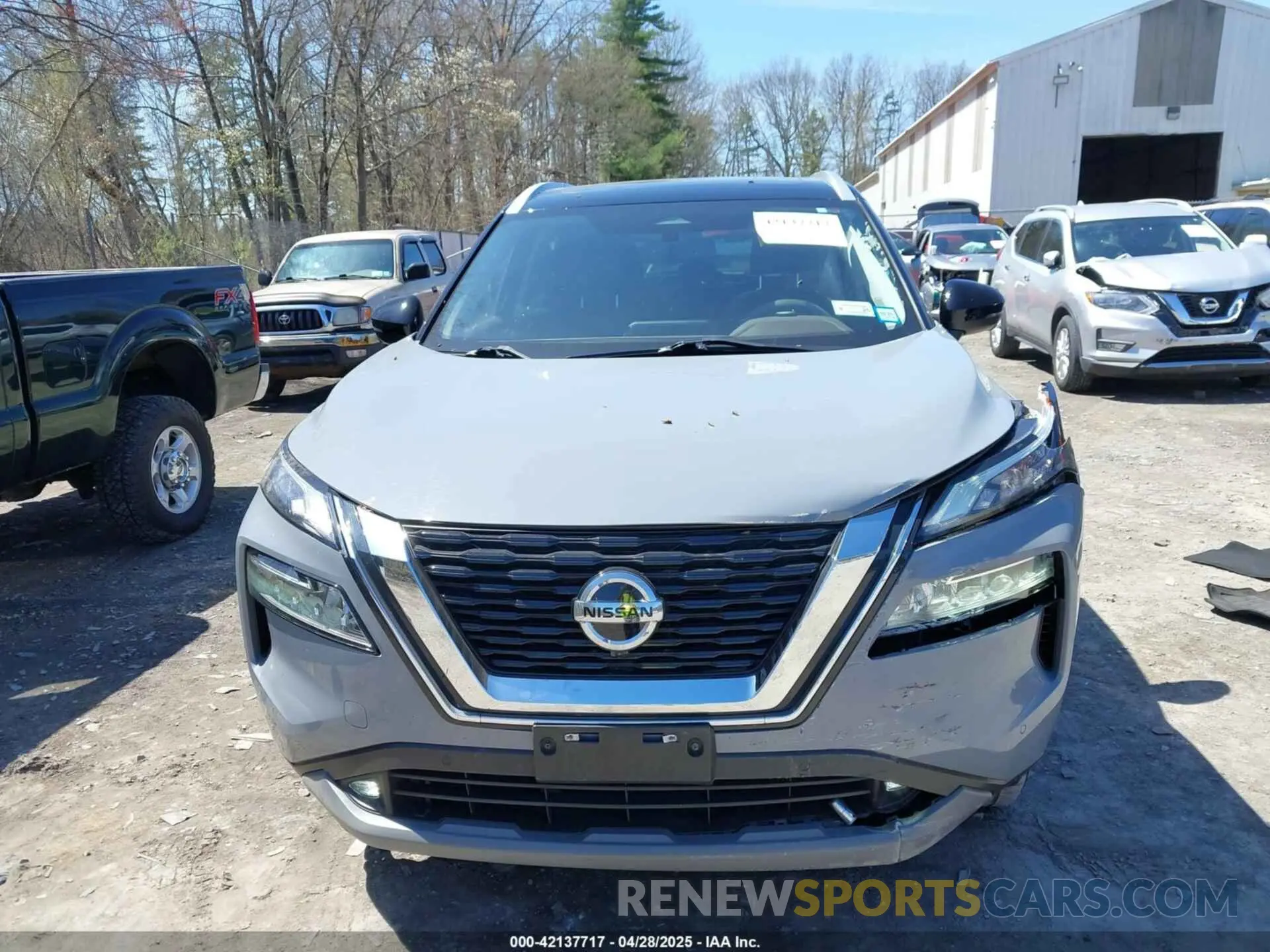 12 Photograph of a damaged car JN8AT3CB7MW238140 NISSAN ROGUE 2021