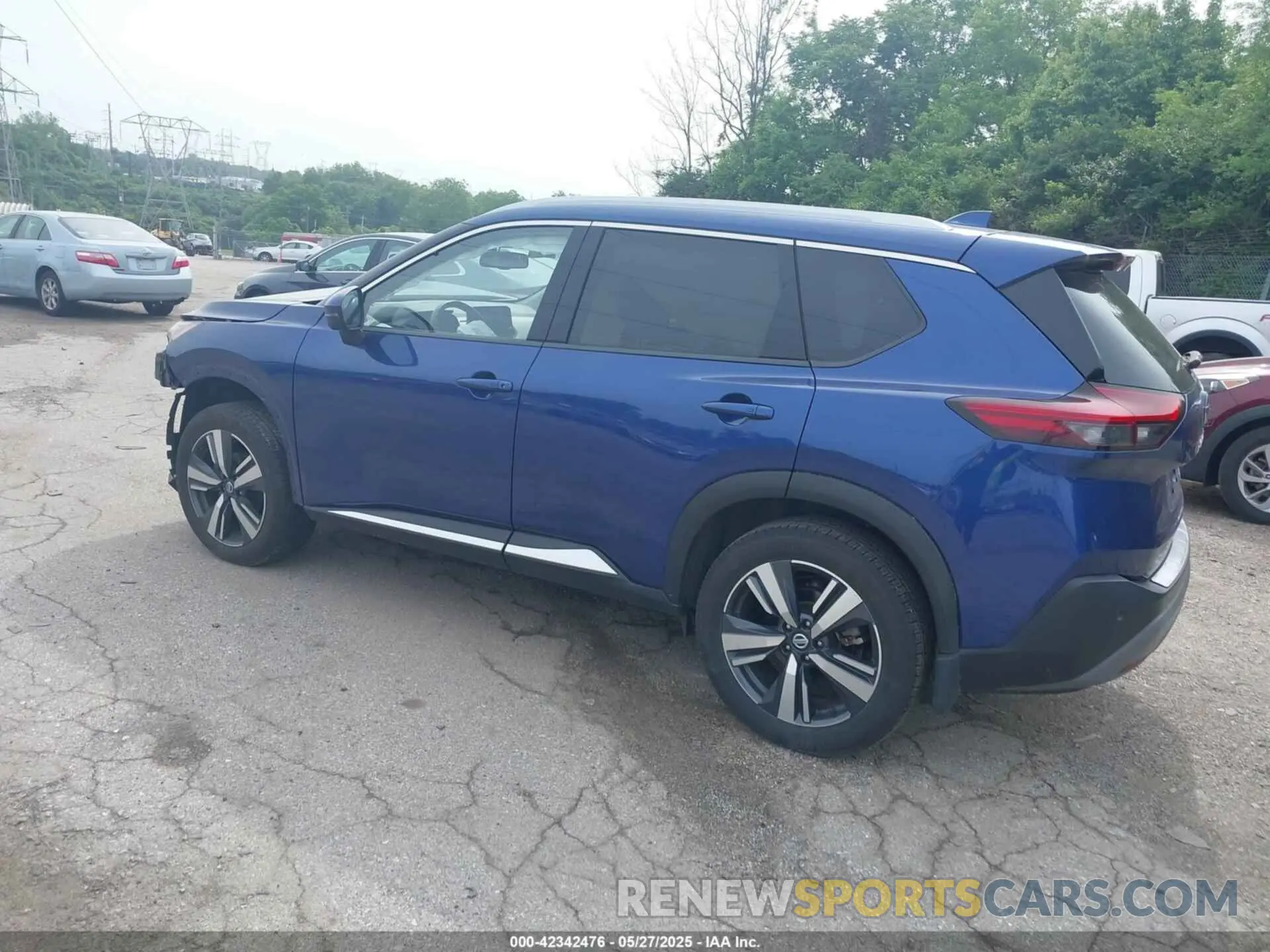 3 Photograph of a damaged car JN8AT3CB9MW219332 NISSAN ROGUE 2021