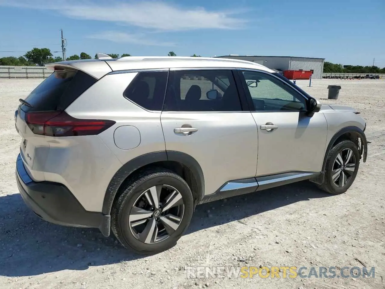 3 Photograph of a damaged car JN8AT3CB9MW230024 NISSAN ROGUE 2021