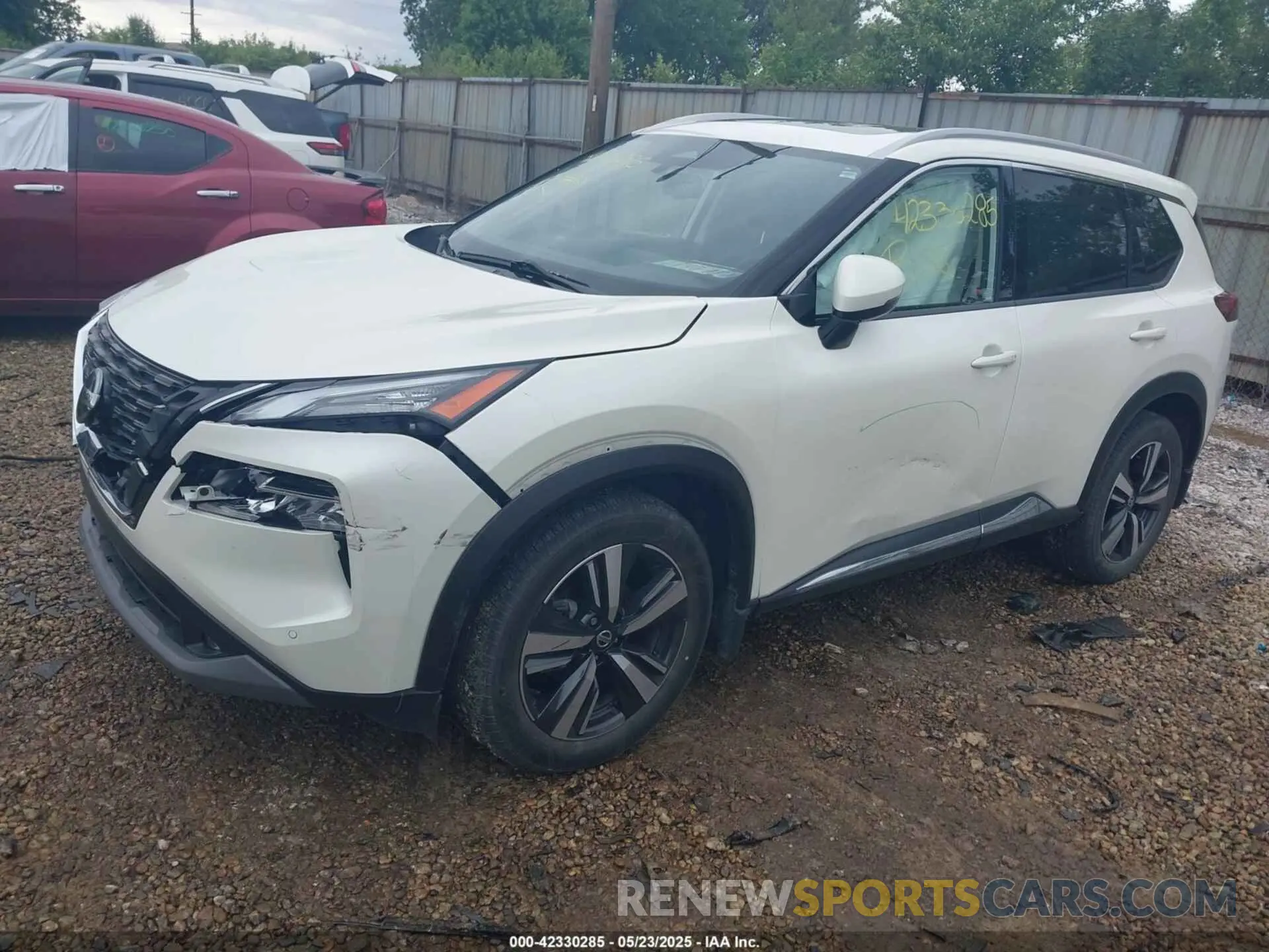 2 Photograph of a damaged car JN8AT3CB9MW241816 NISSAN ROGUE 2021