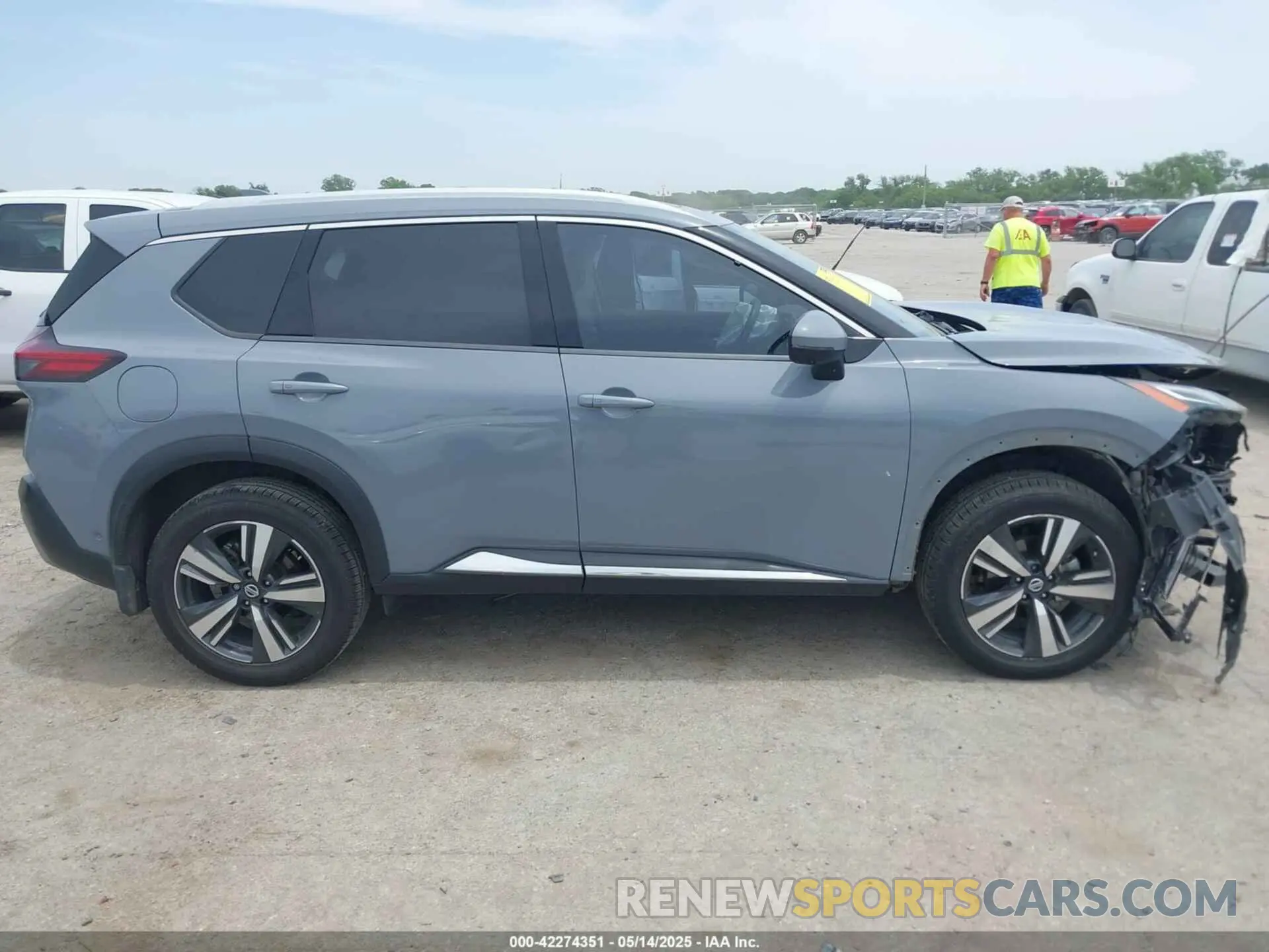 14 Фотография поврежденного автомобиля JN8AT3DC0MW102679 NISSAN ROGUE 2021