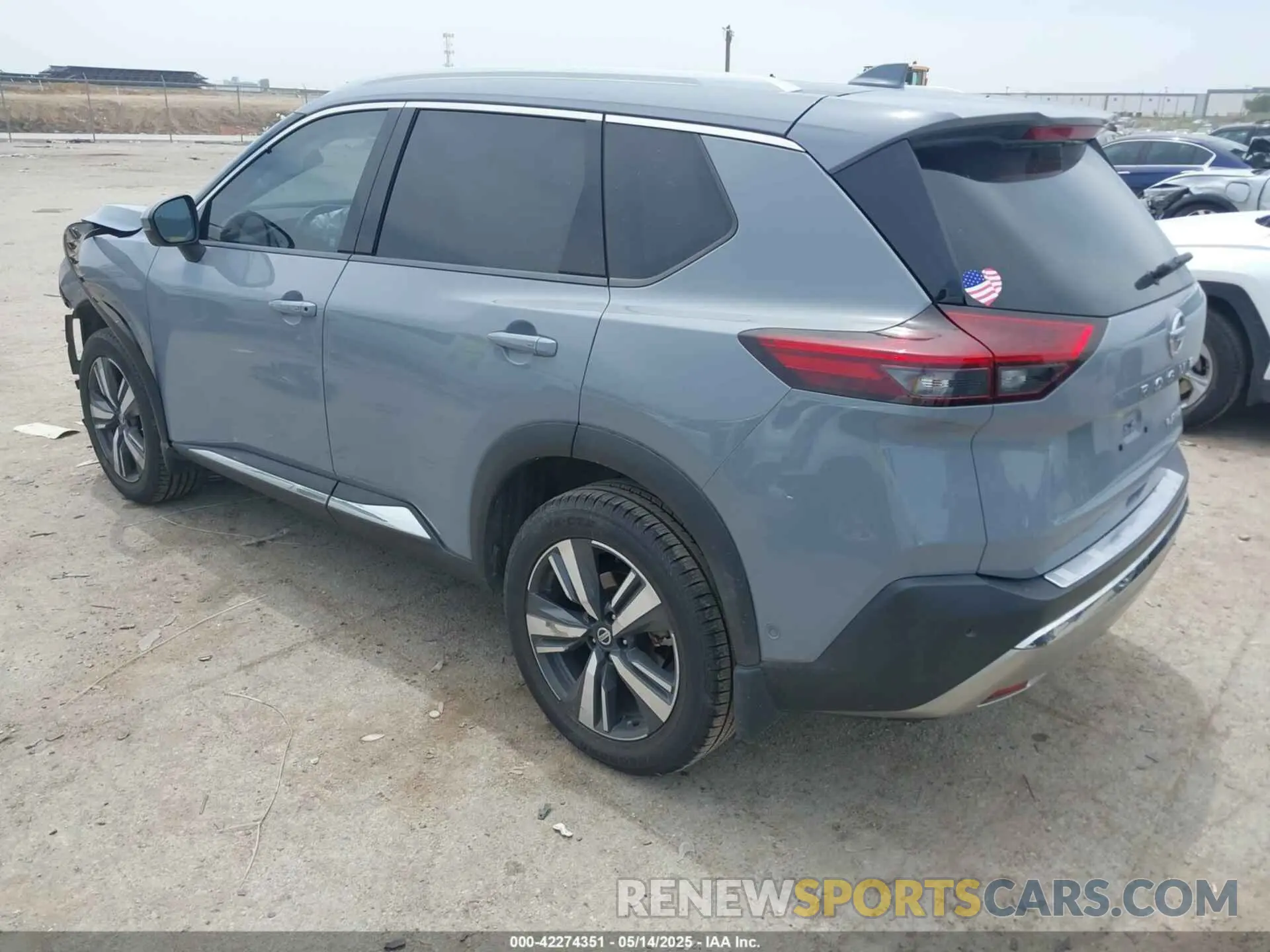 3 Фотография поврежденного автомобиля JN8AT3DC0MW102679 NISSAN ROGUE 2021