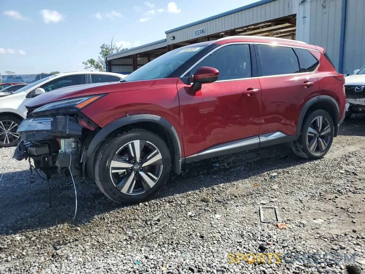 1 Фотография поврежденного автомобиля JN8AT3DC8MW100176 NISSAN ROGUE 2021