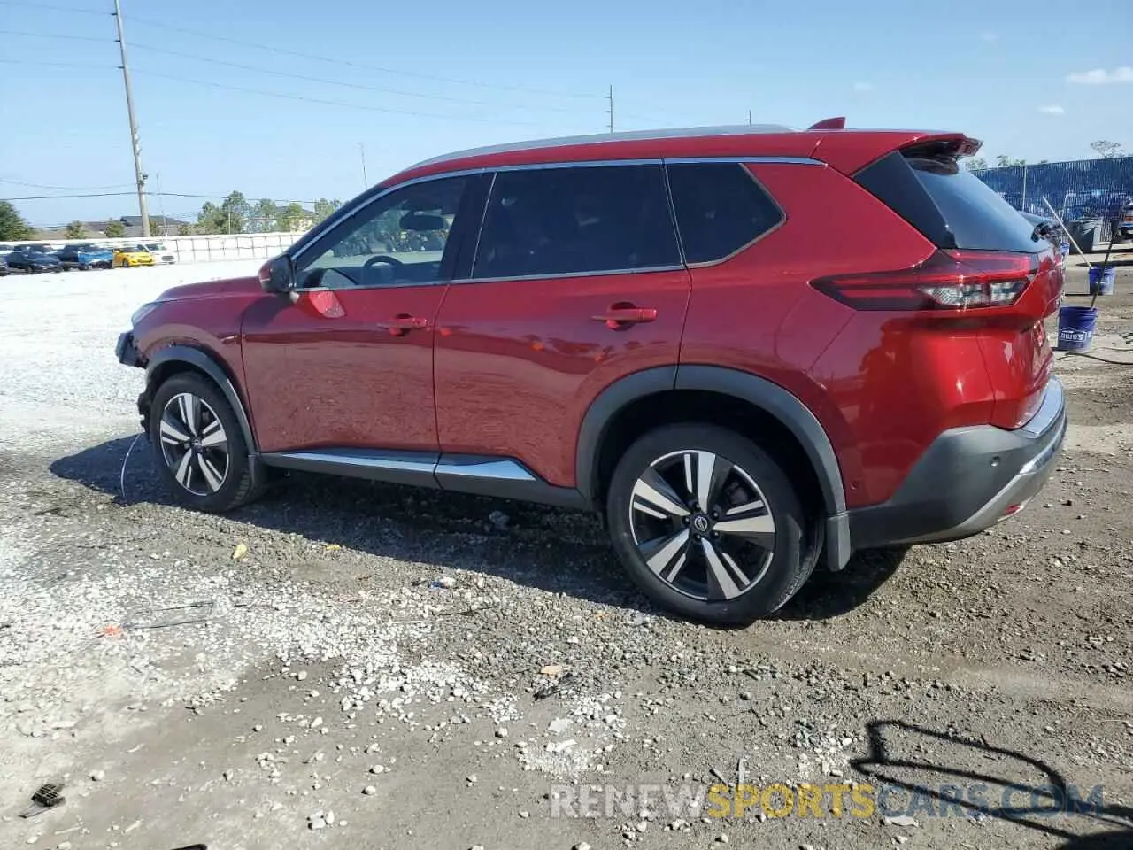 2 Фотография поврежденного автомобиля JN8AT3DC8MW100176 NISSAN ROGUE 2021