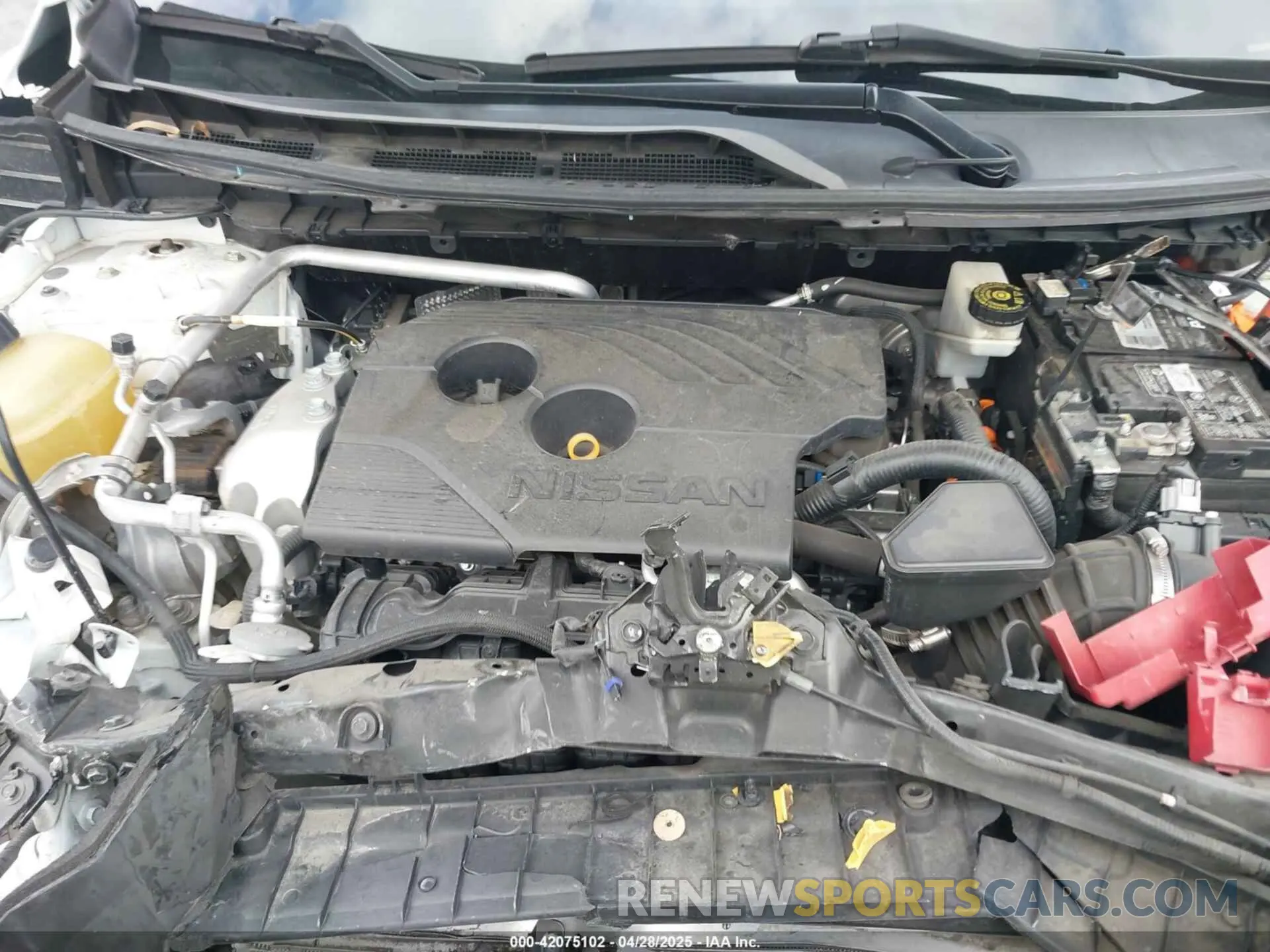 10 Photograph of a damaged car JN8AT3DCXMW102124 NISSAN ROGUE 2021
