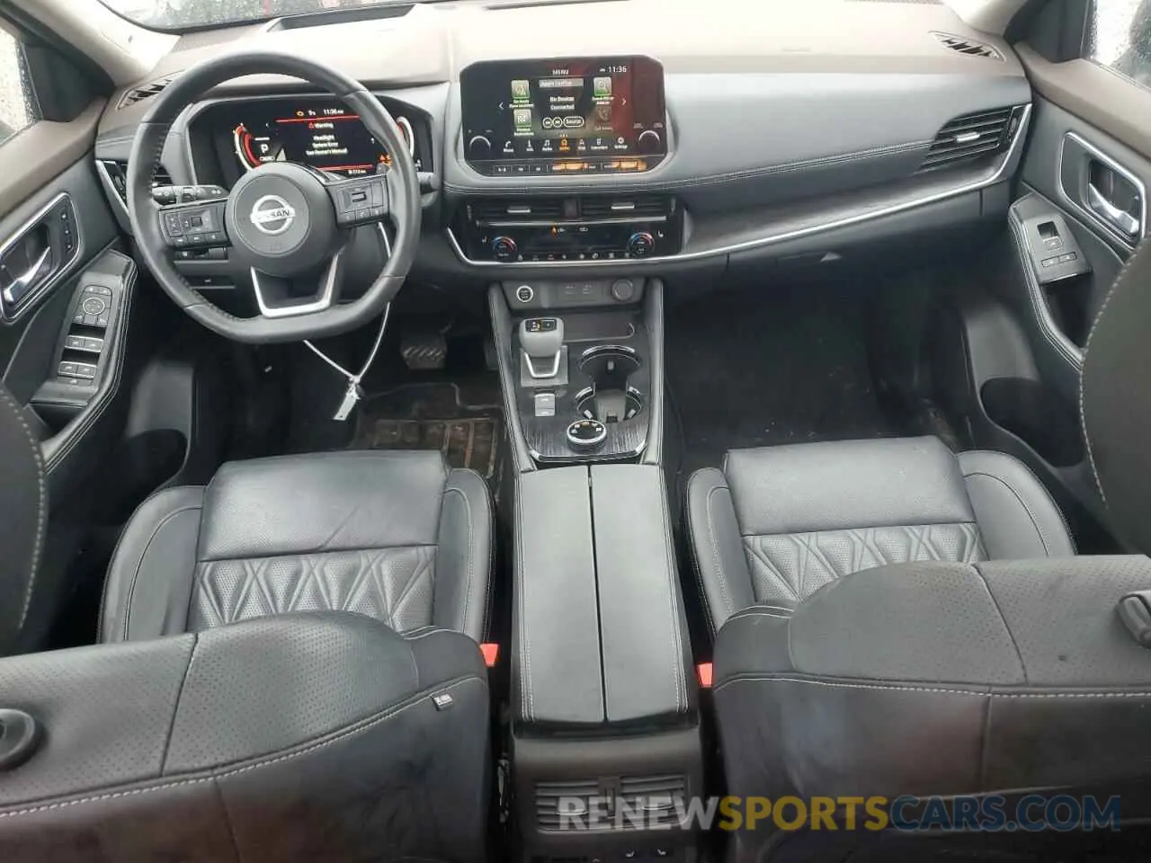 8 Фотография поврежденного автомобиля JN8AT3DD2MW304528 NISSAN ROGUE 2021