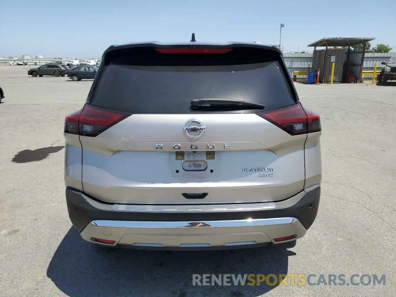 6 Photograph of a damaged car JN8AT3DD2MW314783 NISSAN ROGUE 2021