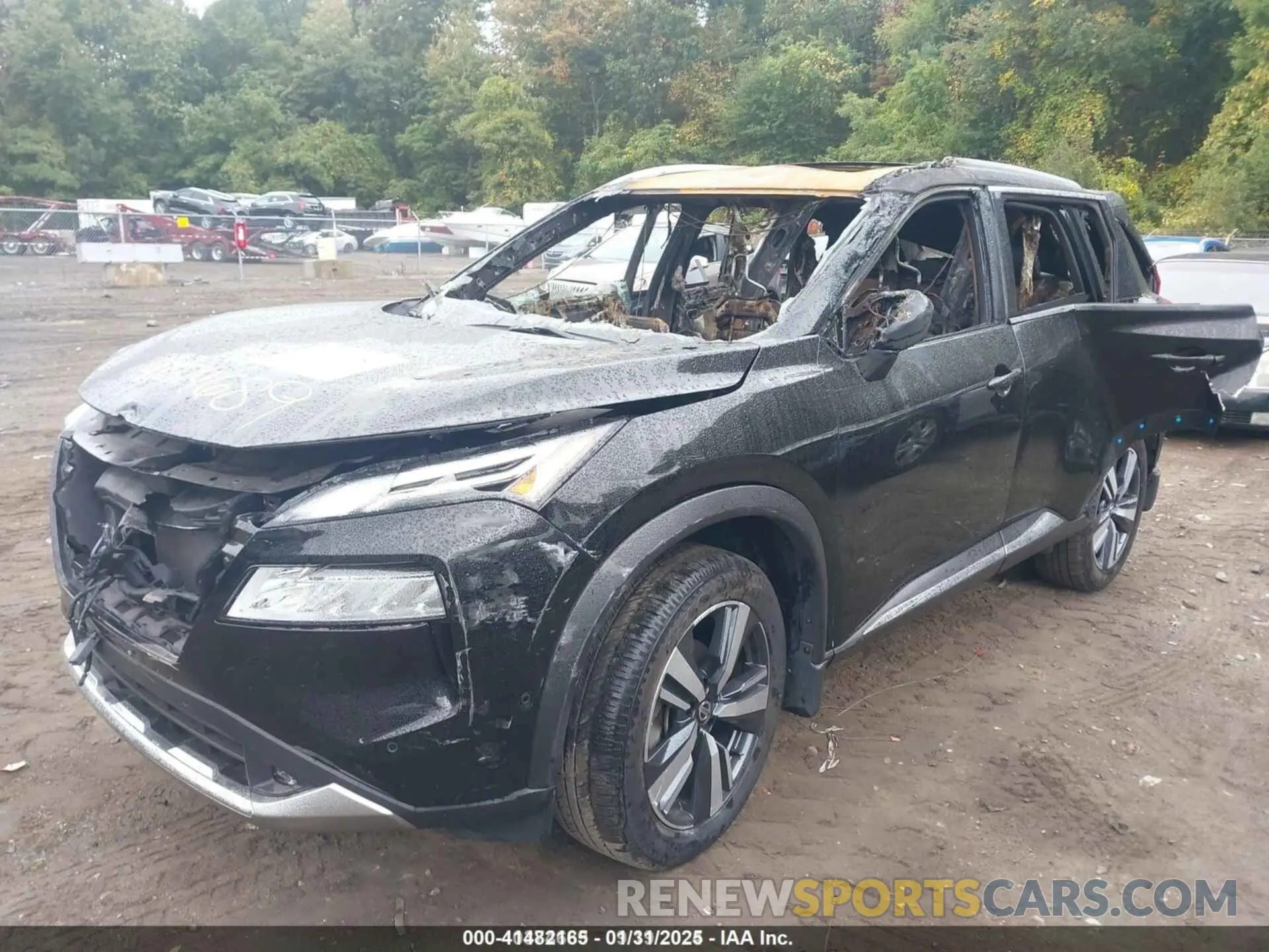 2 Photograph of a damaged car JN8AT3DD2MW319420 NISSAN ROGUE 2021