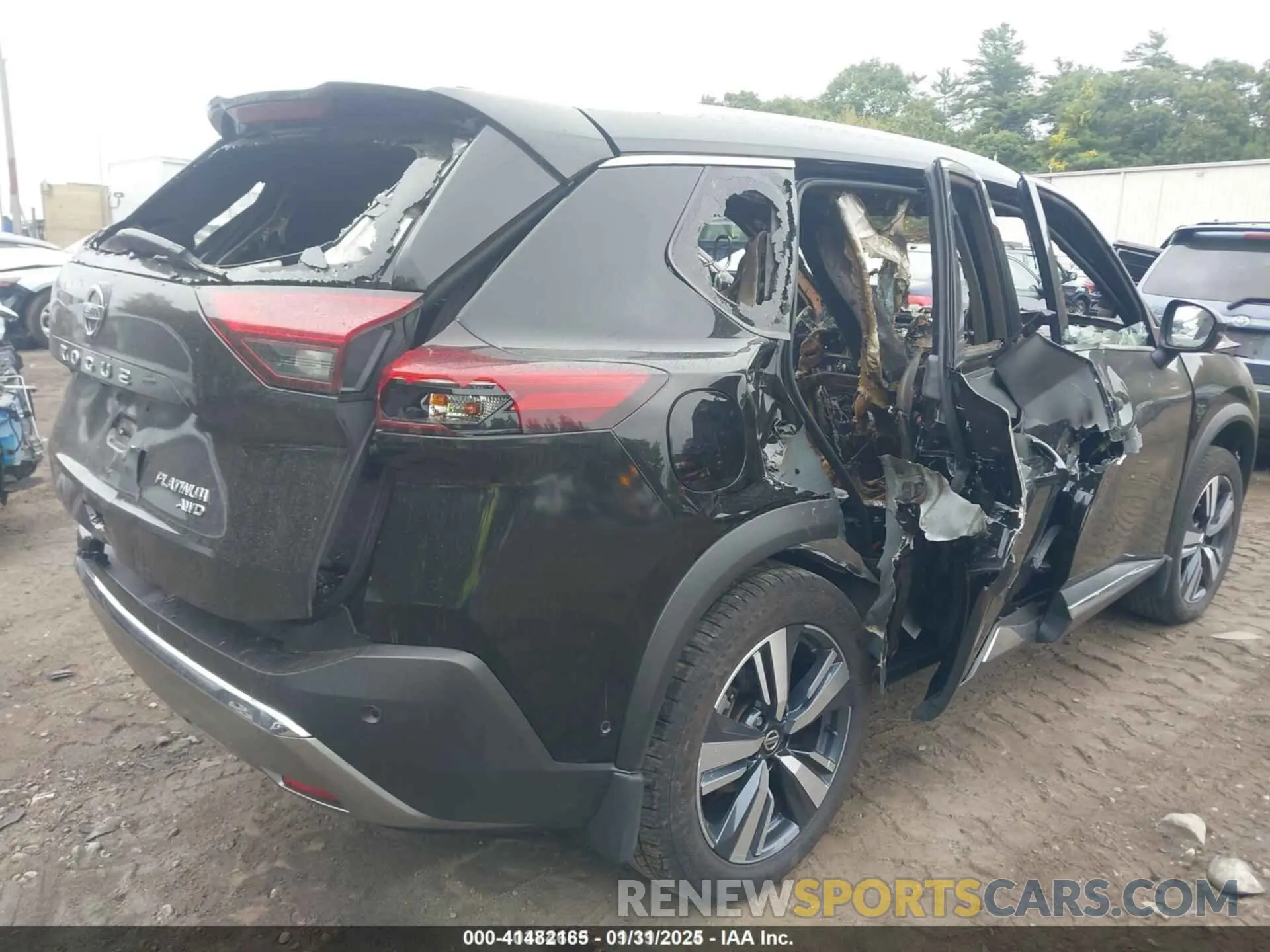 4 Photograph of a damaged car JN8AT3DD2MW319420 NISSAN ROGUE 2021