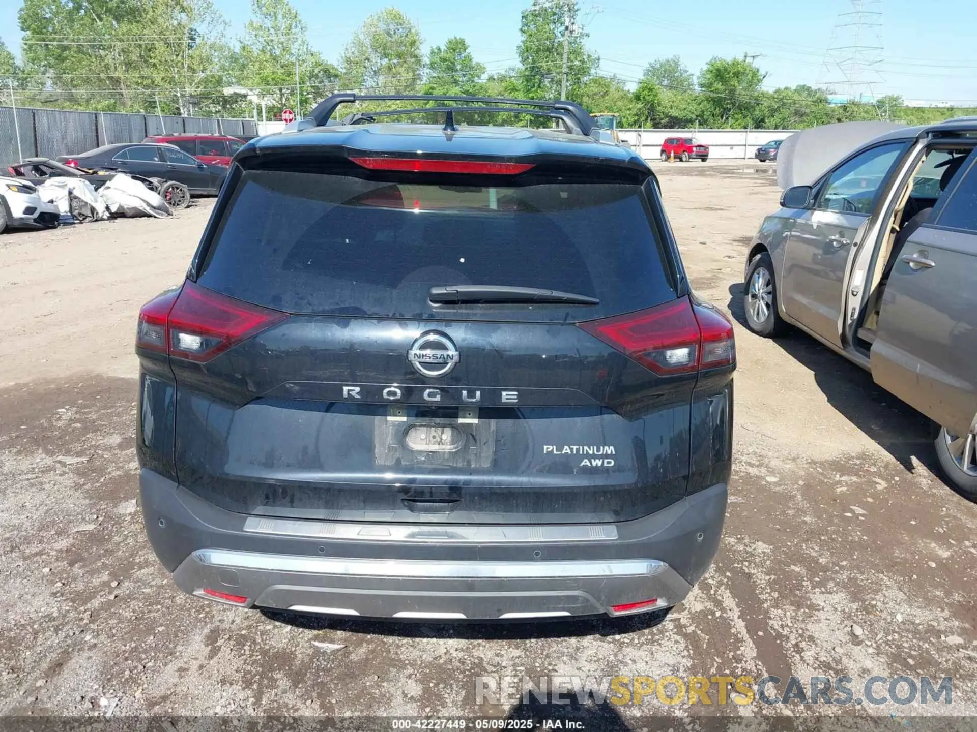 17 Фотография поврежденного автомобиля JN8AT3DD3MW320124 NISSAN ROGUE 2021