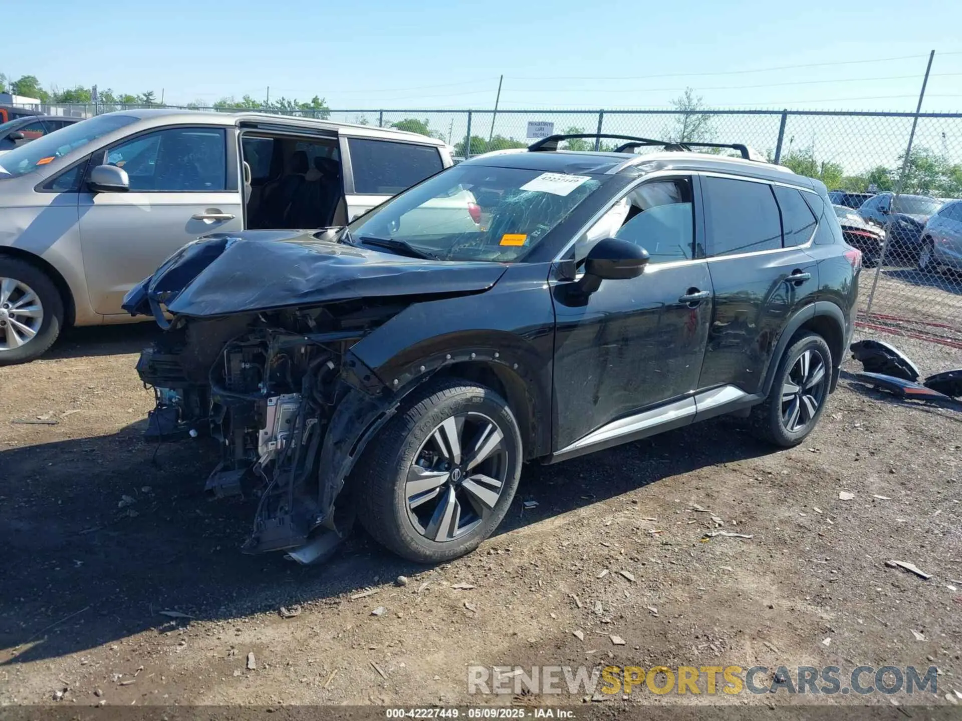 2 Фотография поврежденного автомобиля JN8AT3DD3MW320124 NISSAN ROGUE 2021