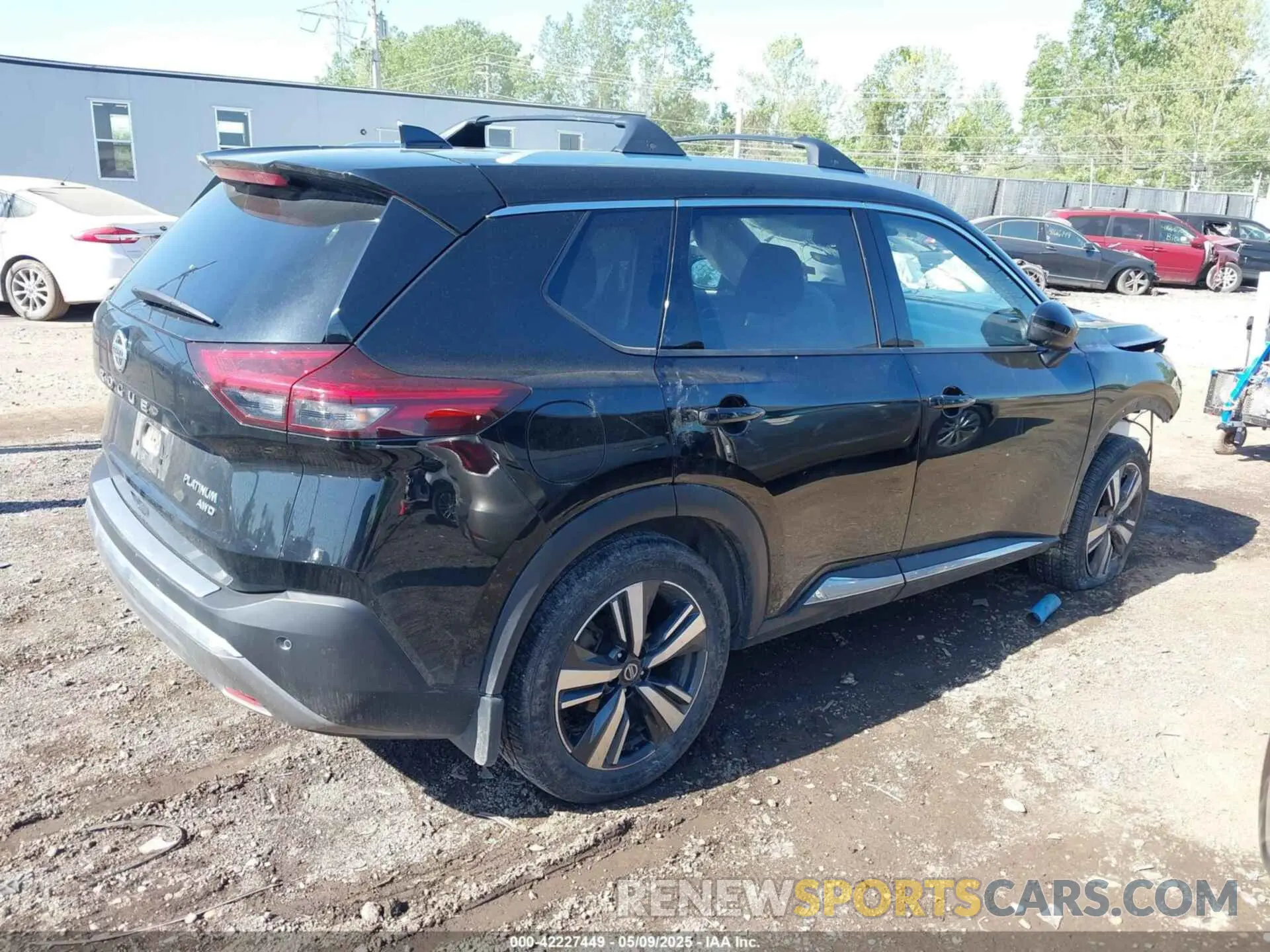 4 Фотография поврежденного автомобиля JN8AT3DD3MW320124 NISSAN ROGUE 2021