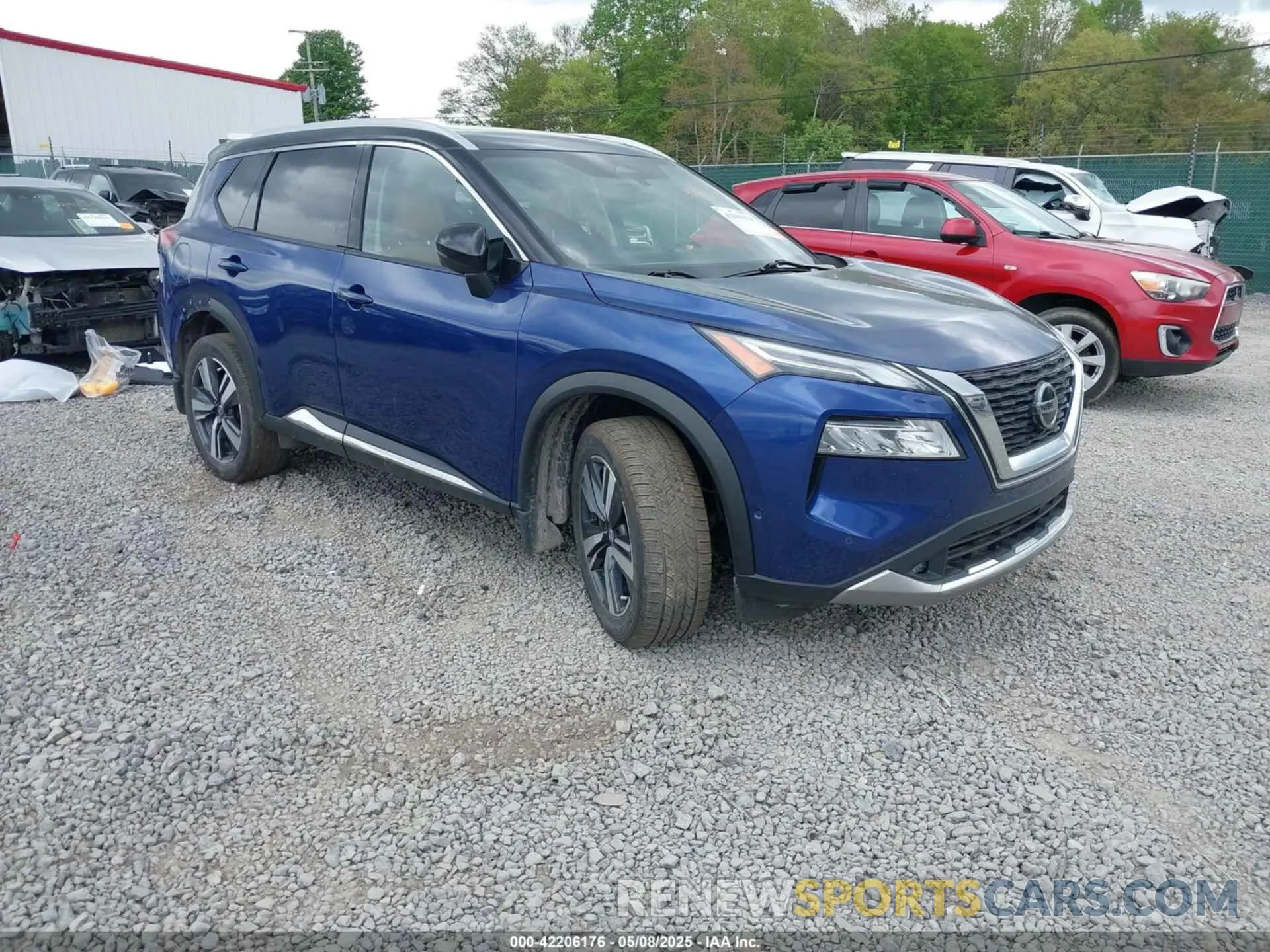 1 Photograph of a damaged car JN8AT3DD4MW304997 NISSAN ROGUE 2021