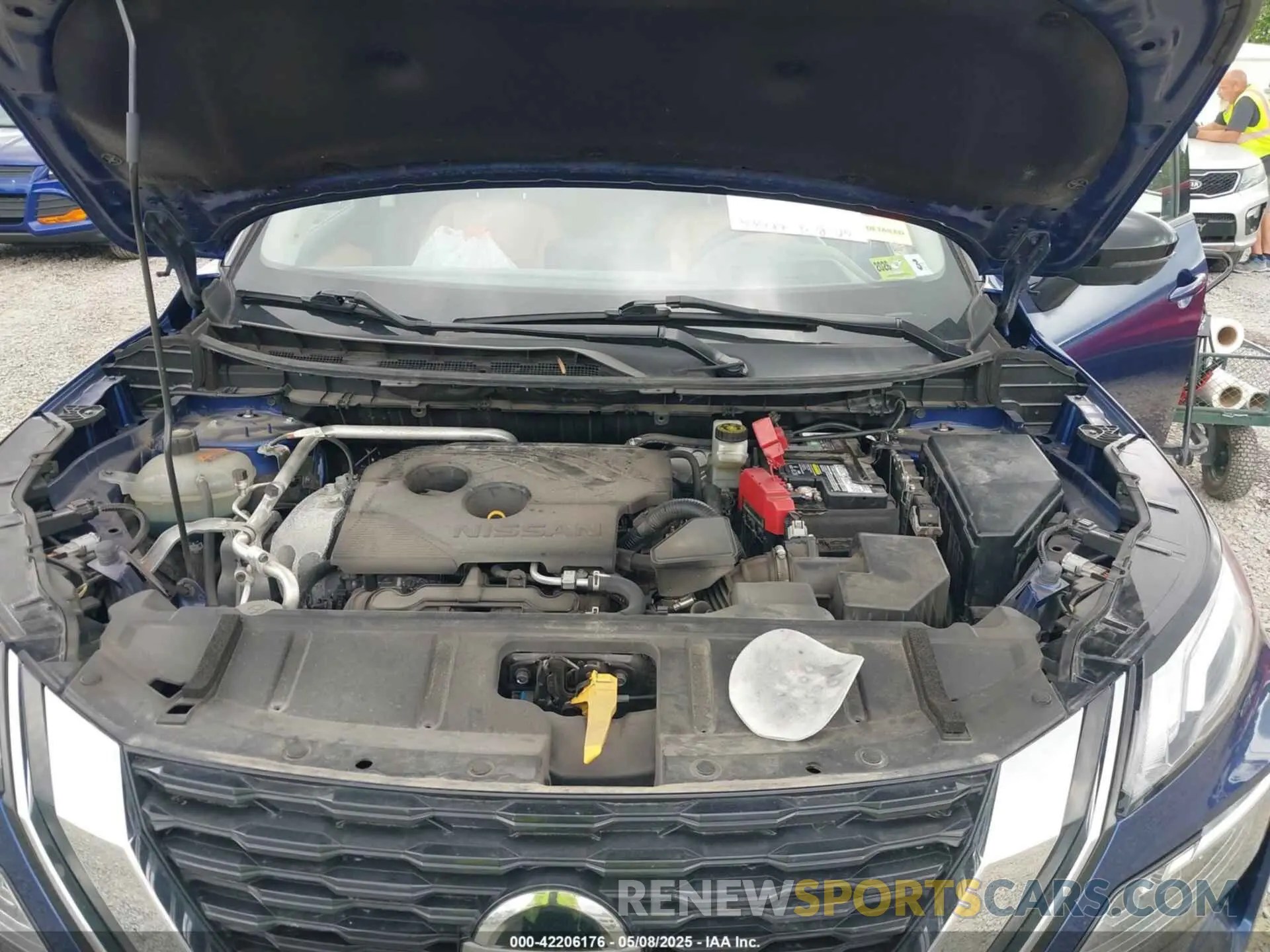 10 Photograph of a damaged car JN8AT3DD4MW304997 NISSAN ROGUE 2021