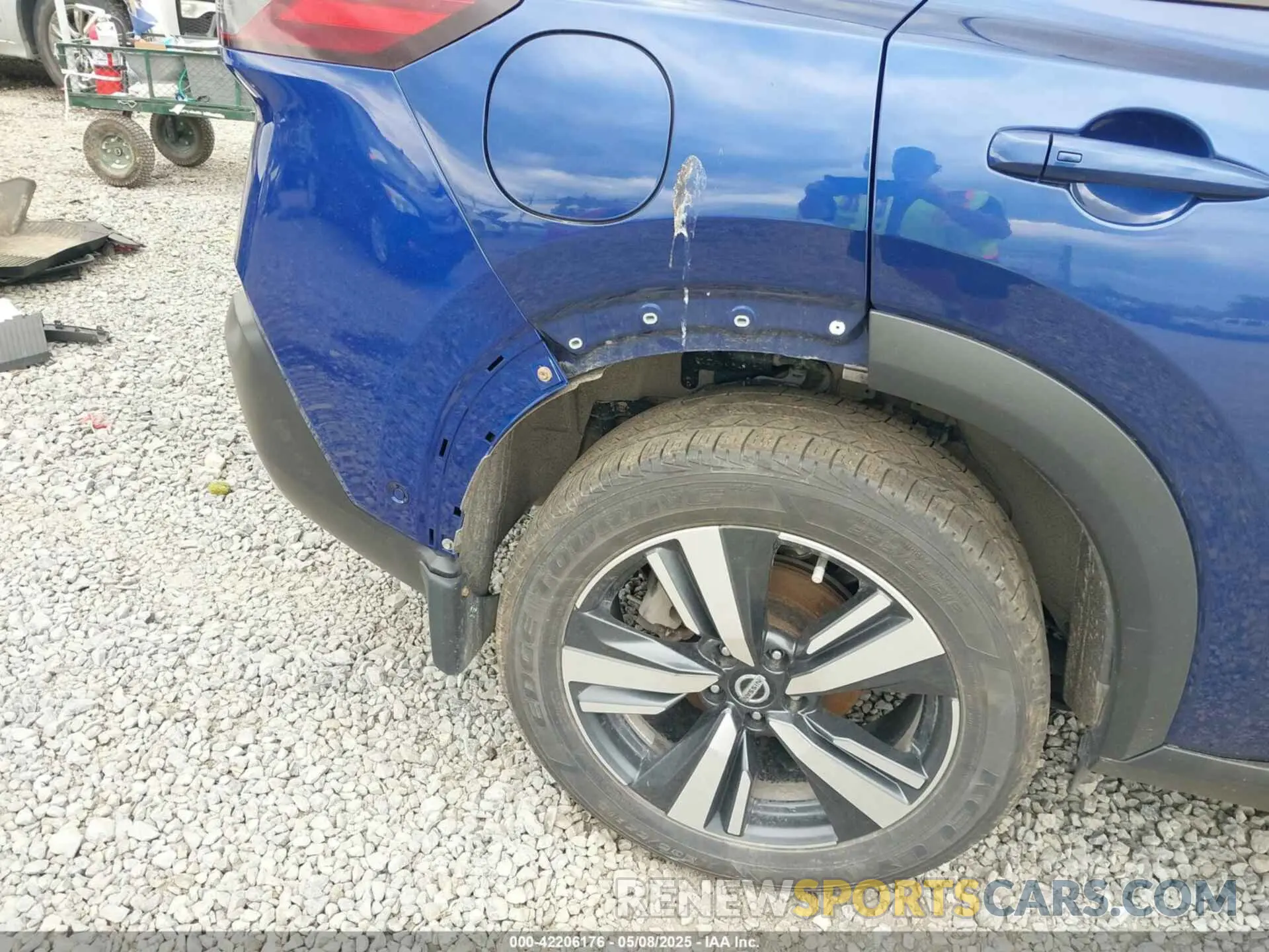 6 Photograph of a damaged car JN8AT3DD4MW304997 NISSAN ROGUE 2021