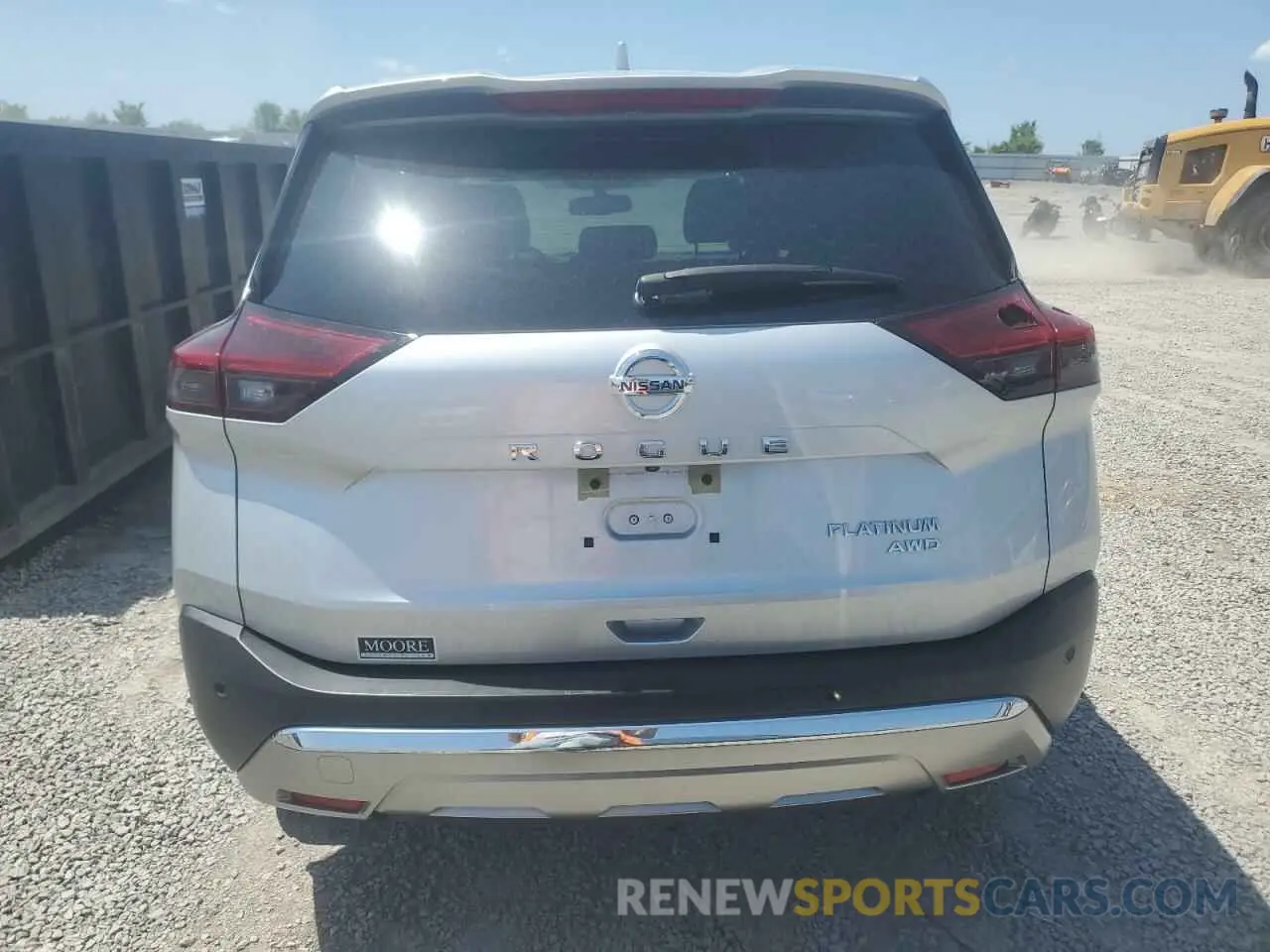 6 Photograph of a damaged car JN8AT3DD8MW310687 NISSAN ROGUE 2021