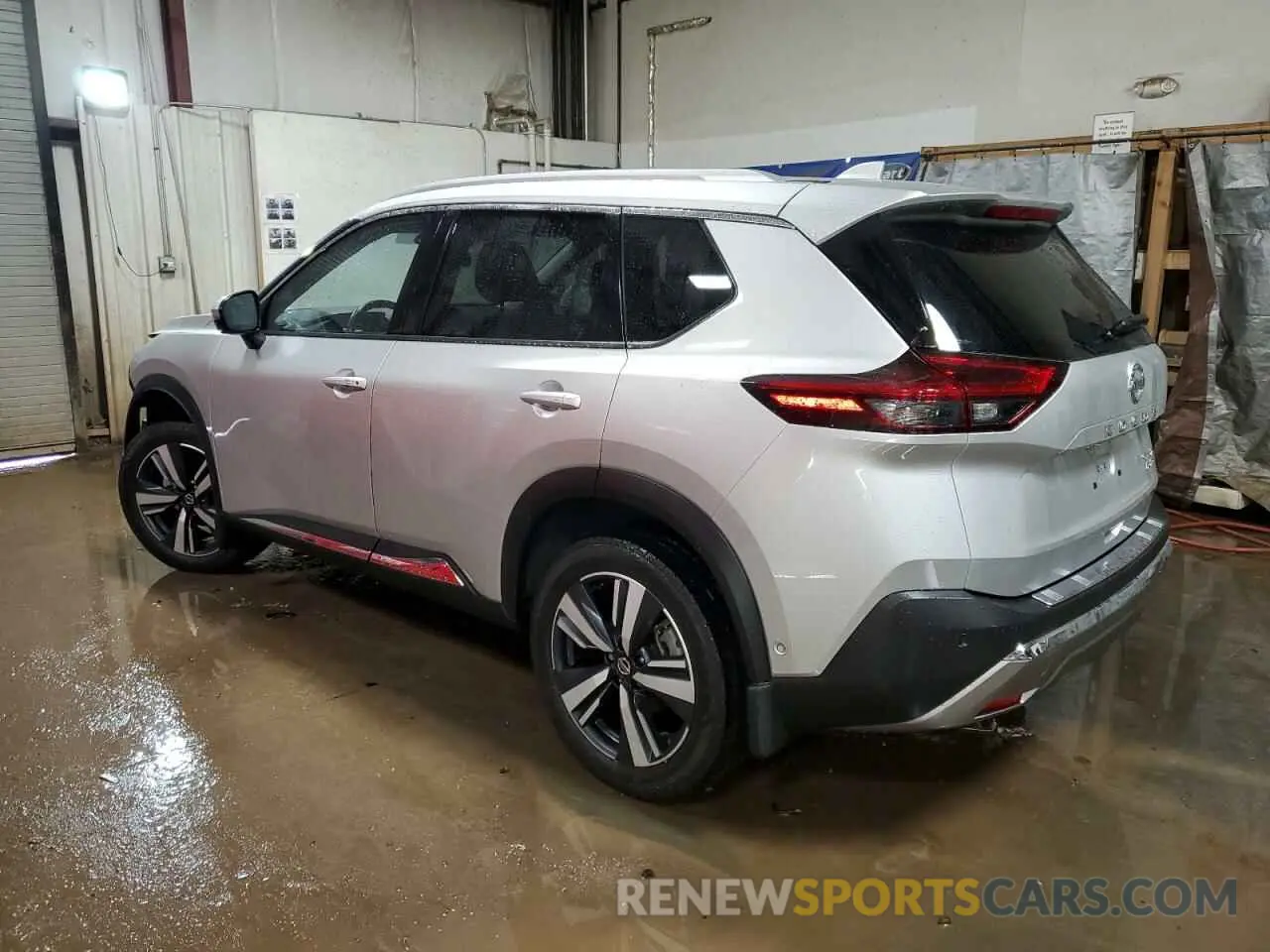2 Photograph of a damaged car JN8AT3DD8MW320510 NISSAN ROGUE 2021