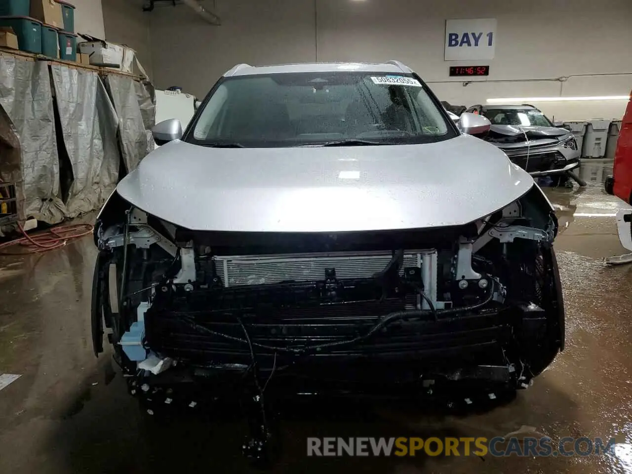 5 Photograph of a damaged car JN8AT3DD8MW320510 NISSAN ROGUE 2021