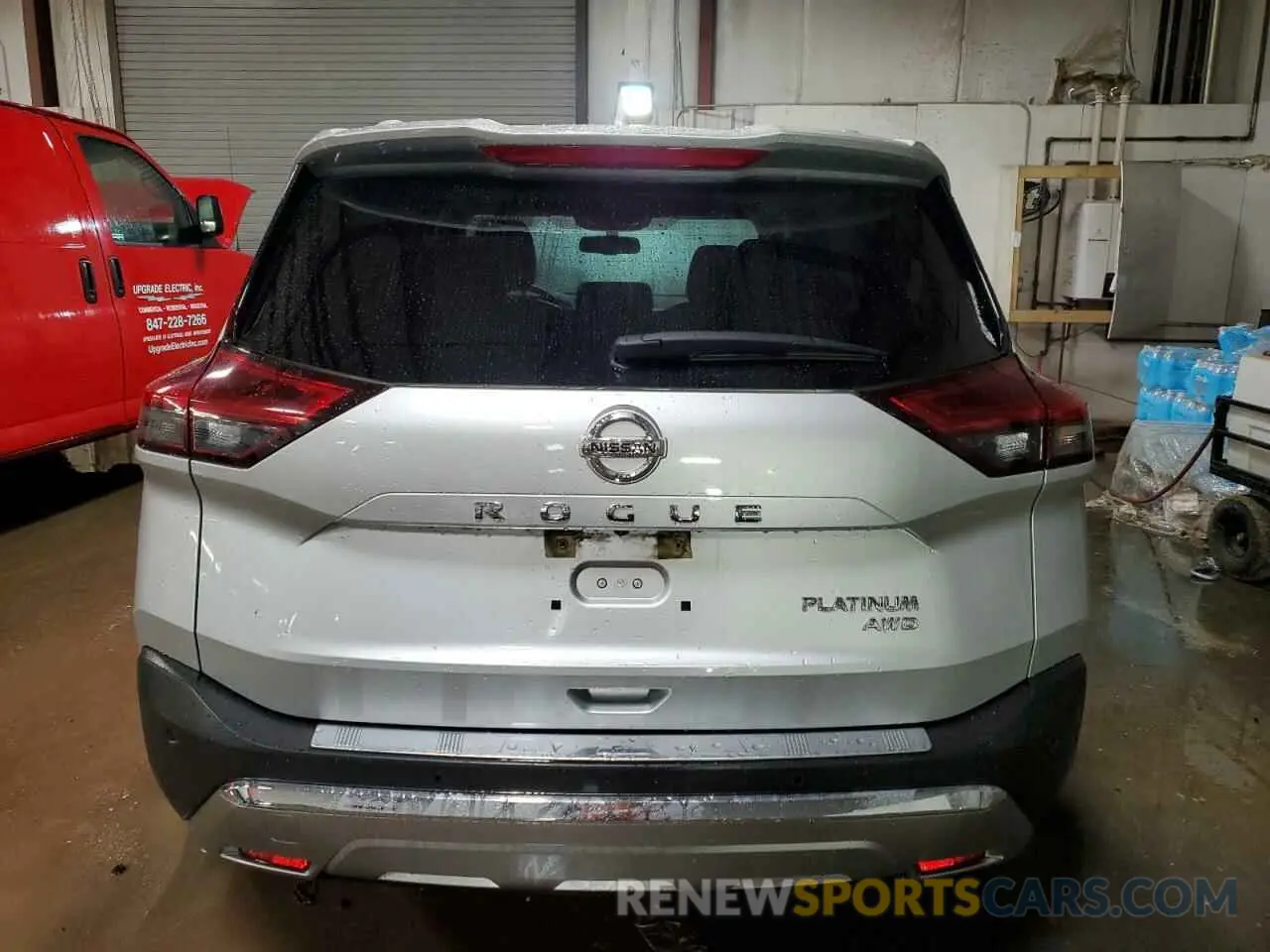 6 Photograph of a damaged car JN8AT3DD8MW320510 NISSAN ROGUE 2021