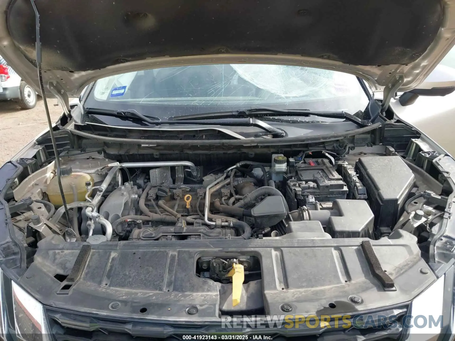 10 Photograph of a damaged car JN8AT3DDXMW321075 NISSAN ROGUE 2021