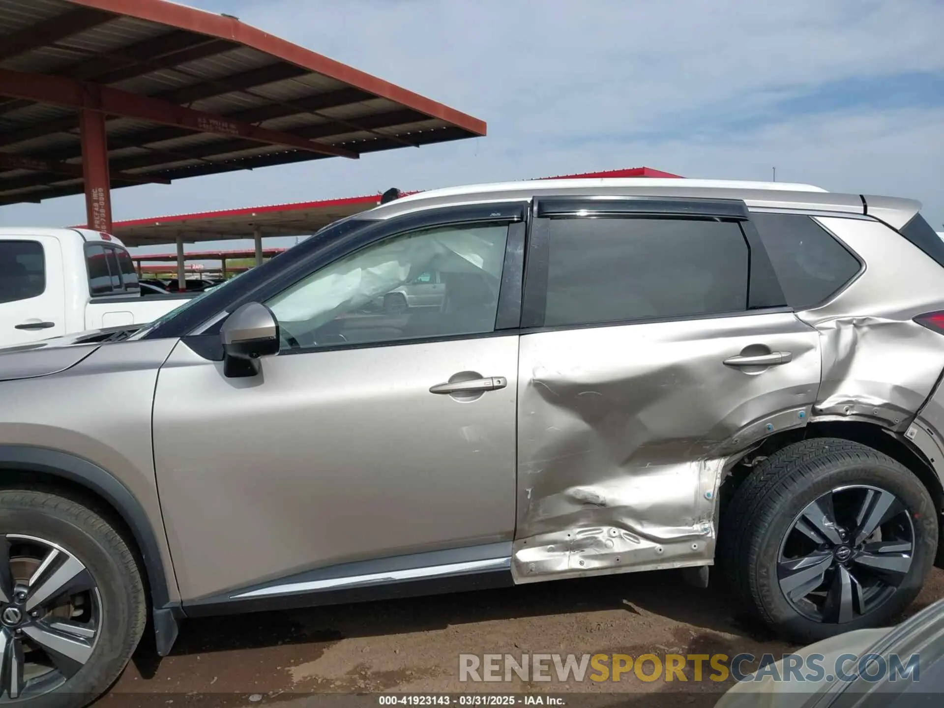 14 Photograph of a damaged car JN8AT3DDXMW321075 NISSAN ROGUE 2021