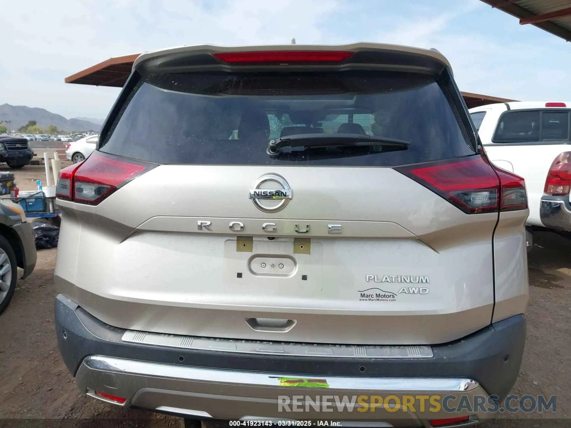 16 Photograph of a damaged car JN8AT3DDXMW321075 NISSAN ROGUE 2021