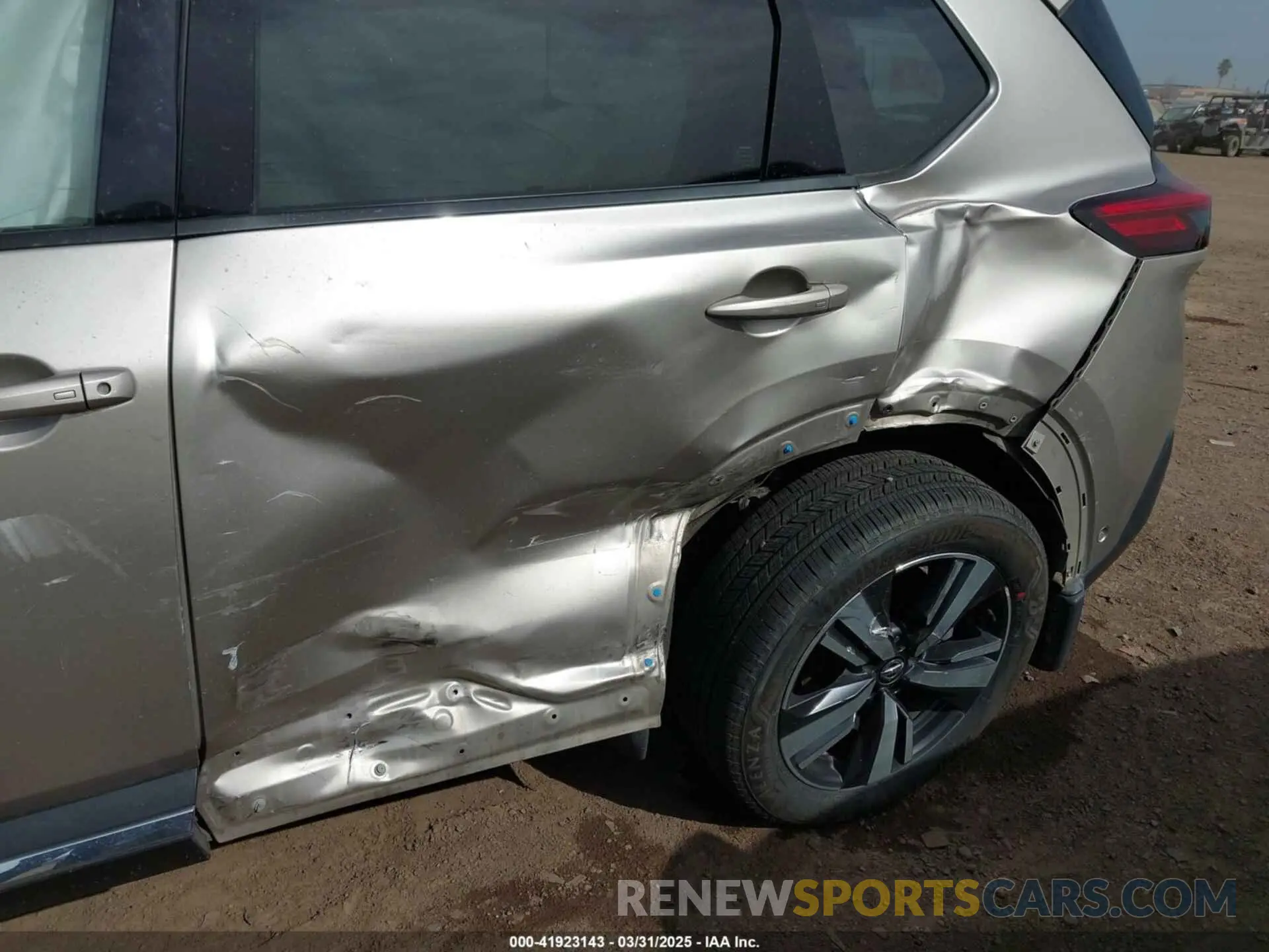 6 Photograph of a damaged car JN8AT3DDXMW321075 NISSAN ROGUE 2021