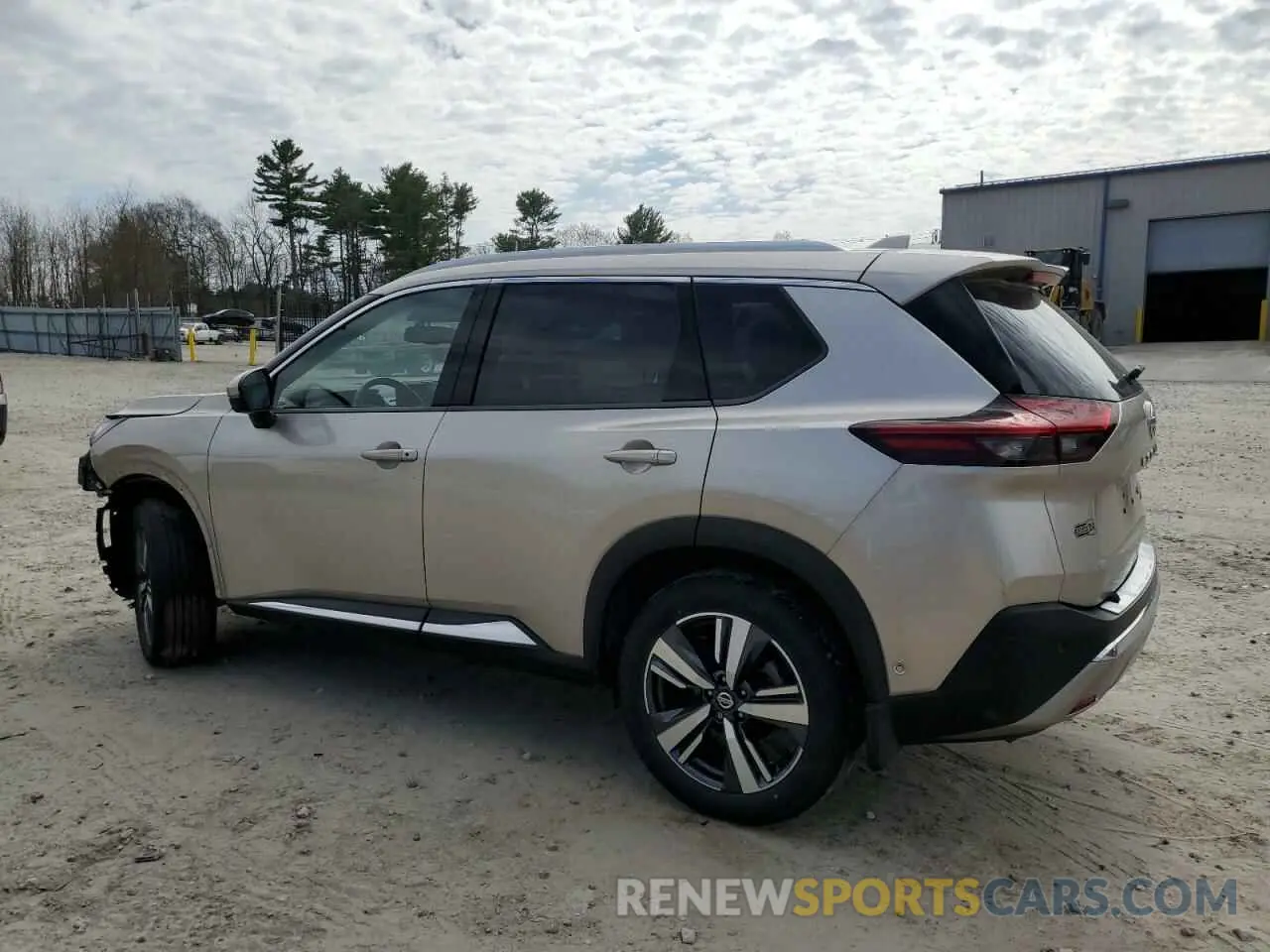 2 Photograph of a damaged car JN8AT3DDXMW321464 NISSAN ROGUE 2021