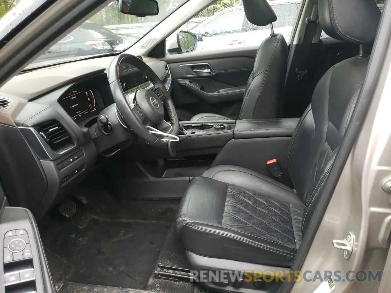 7 Photograph of a damaged car JN8AT3DDXMW321464 NISSAN ROGUE 2021