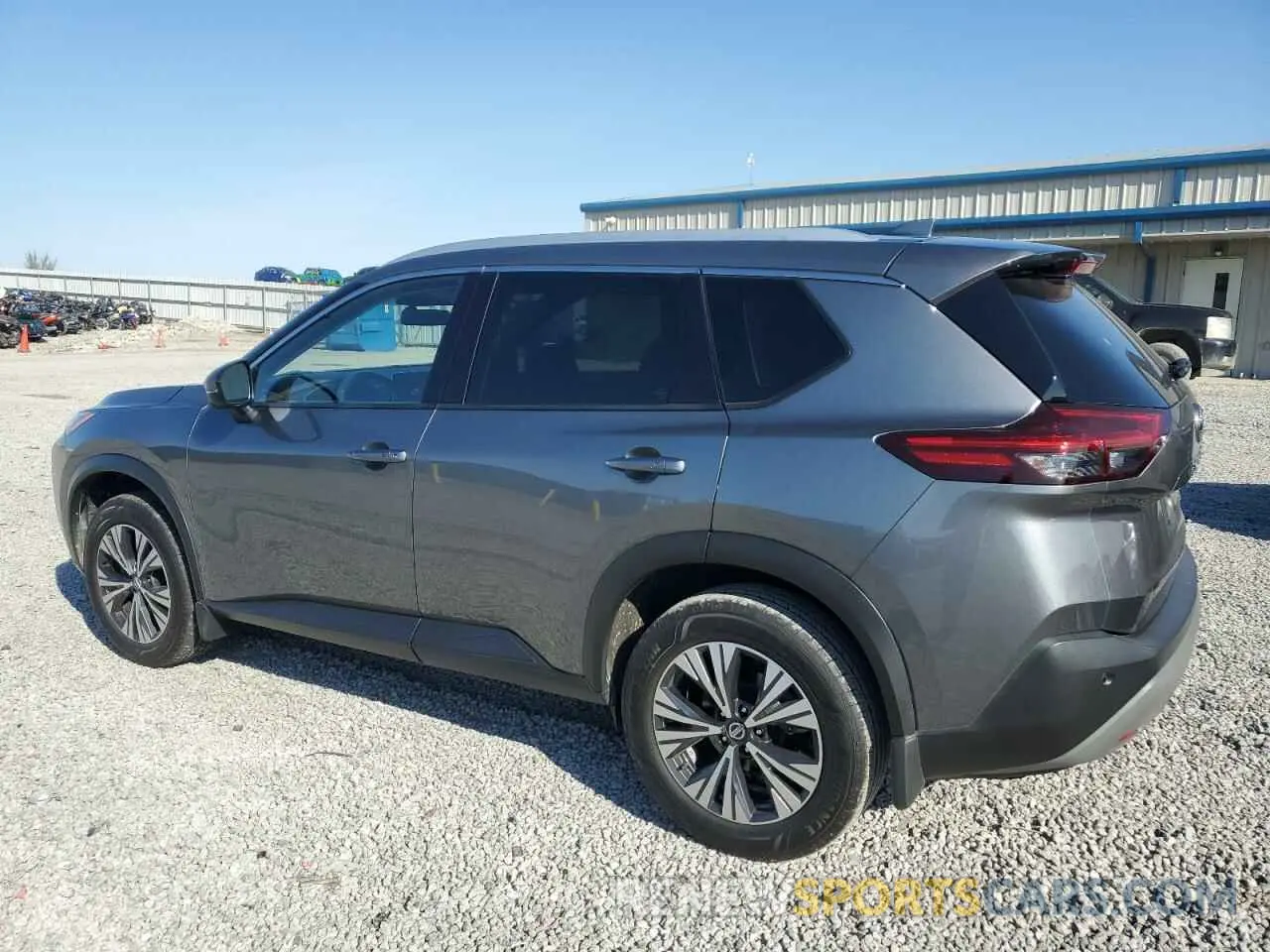 2 Photograph of a damaged car JN8BT3BA7MW400152 NISSAN ROGUE 2021