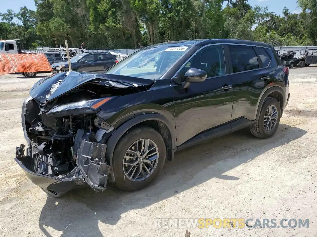 1 Photograph of a damaged car 5N1AT3AA9NC687775 NISSAN ROGUE 2022