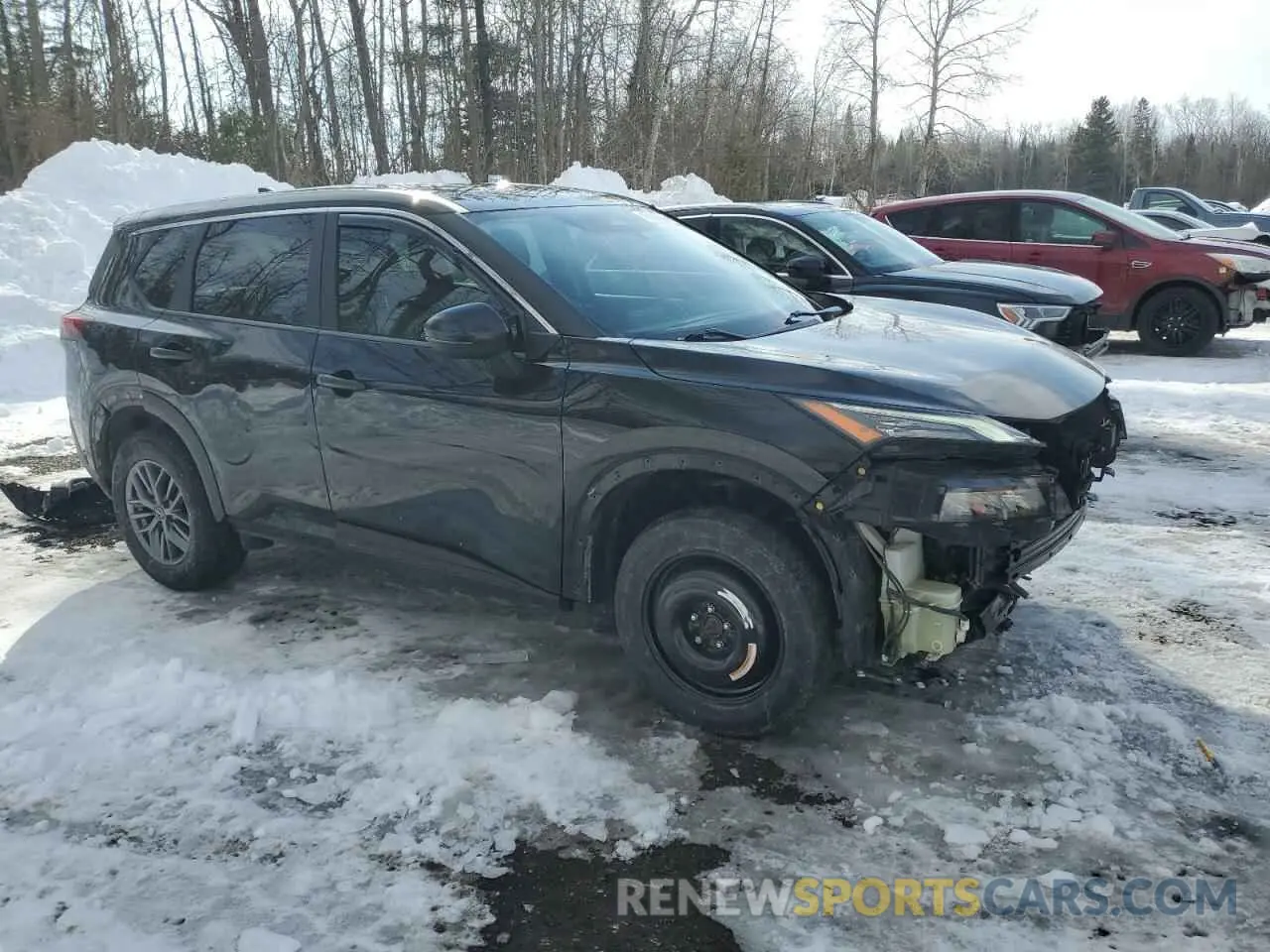 4 Photograph of a damaged car 5N1AT3AB0NC708294 NISSAN ROGUE 2022