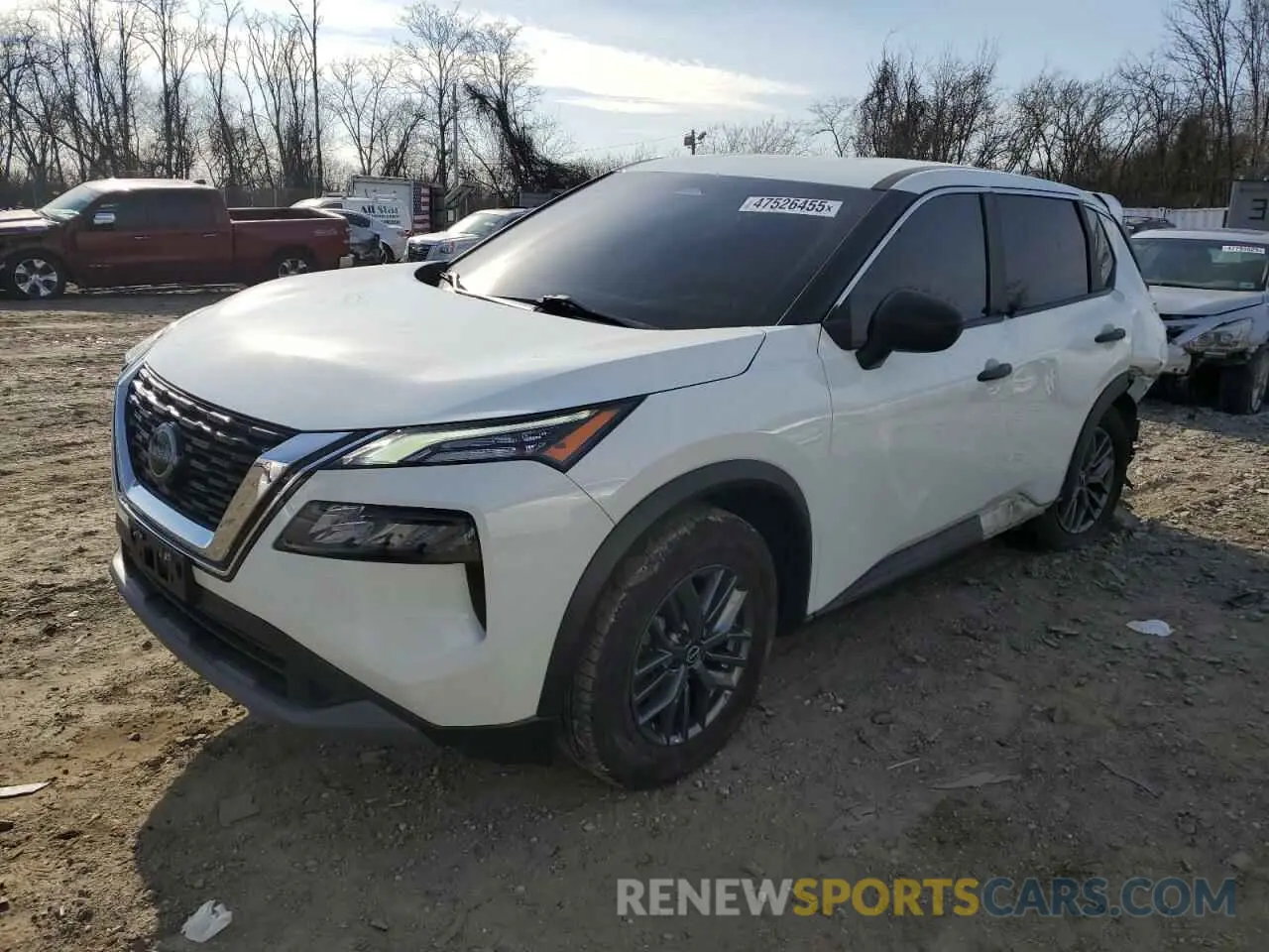1 Photograph of a damaged car 5N1BT3AA0NC704712 NISSAN ROGUE 2022