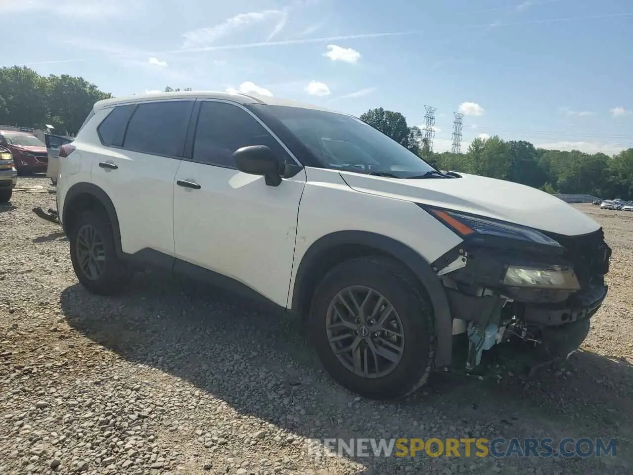 4 Photograph of a damaged car 5N1BT3AA1NC703987 NISSAN ROGUE 2022