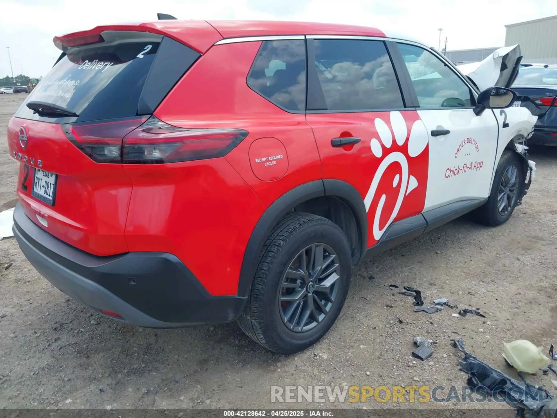 4 Фотография поврежденного автомобиля 5N1BT3AA2NC714237 NISSAN ROGUE 2022