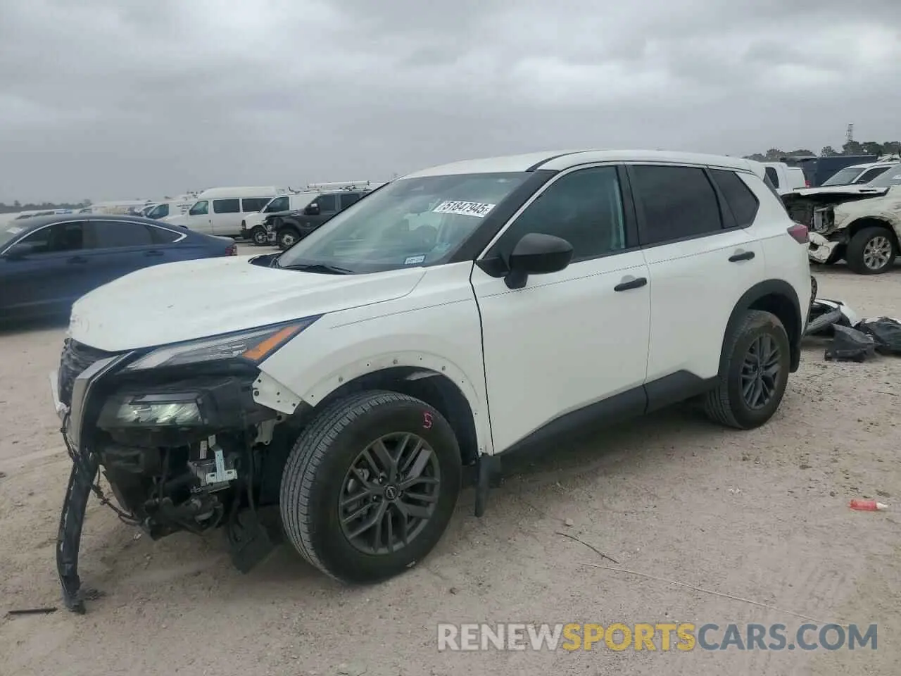 1 Photograph of a damaged car 5N1BT3AA6NC728139 NISSAN ROGUE 2022
