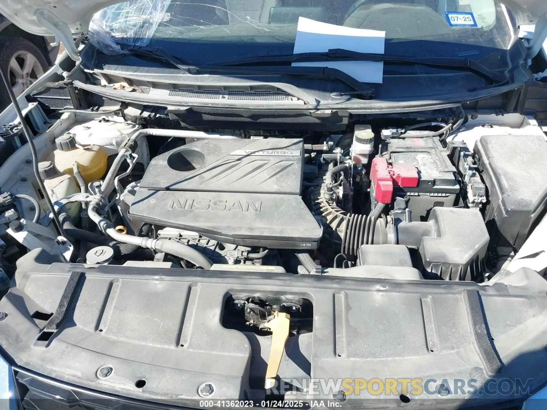 10 Photograph of a damaged car 5N1BT3AA7NC710863 NISSAN ROGUE 2022