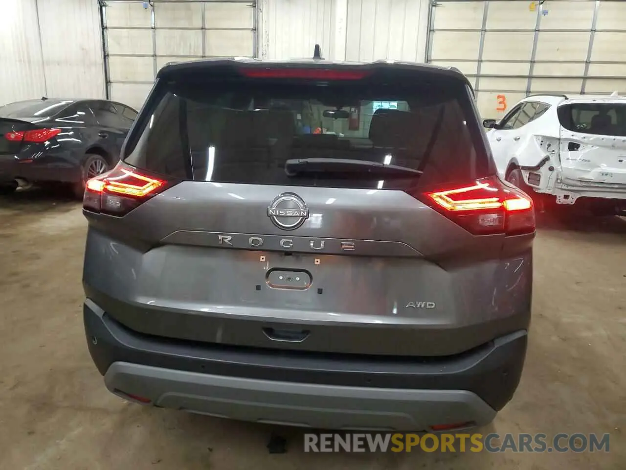 6 Фотография поврежденного автомобиля 5N1BT3AB5NC703211 NISSAN ROGUE 2022