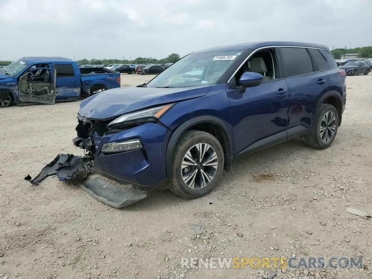 1 Фотография поврежденного автомобиля 5N1BT3BA1NC734641 NISSAN ROGUE 2022
