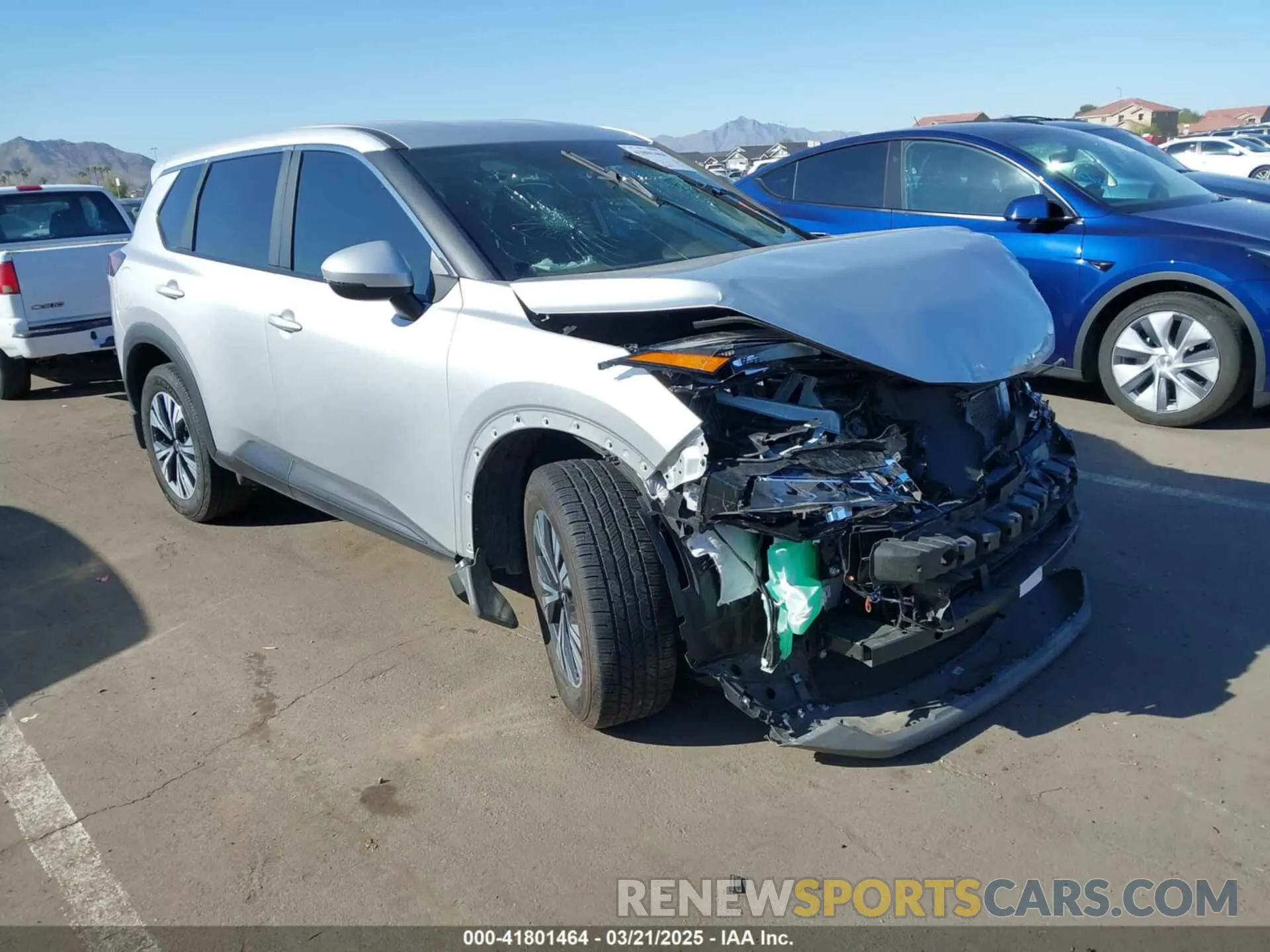 1 Photograph of a damaged car 5N1BT3BA2NC680699 NISSAN ROGUE 2022